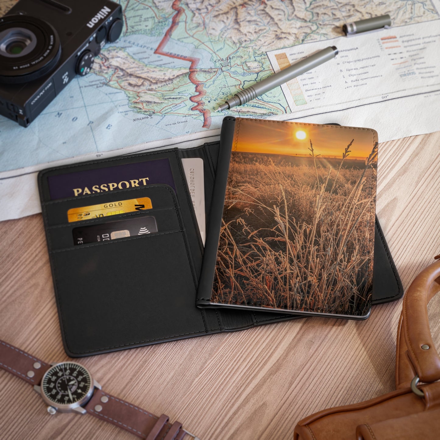 WHEAT Passport Cover (SP Photography Collection) BLACK