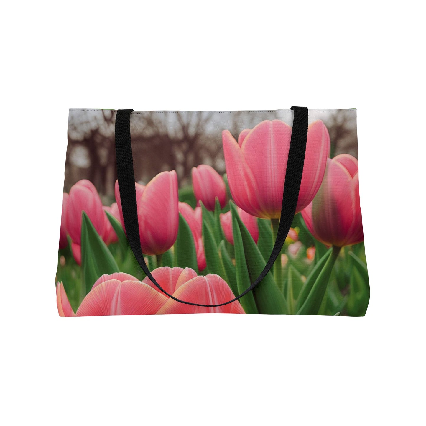 Tulips Weekender Tote Bag (SP Photography Collection) GREEN