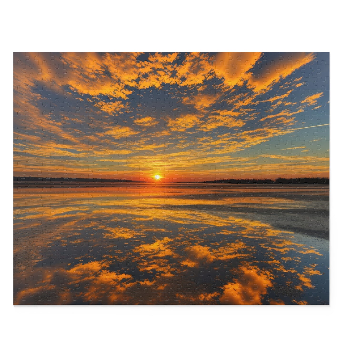 Orange Skies Puzzle (SP Photography Collection) (120, 252, 500-Piece)