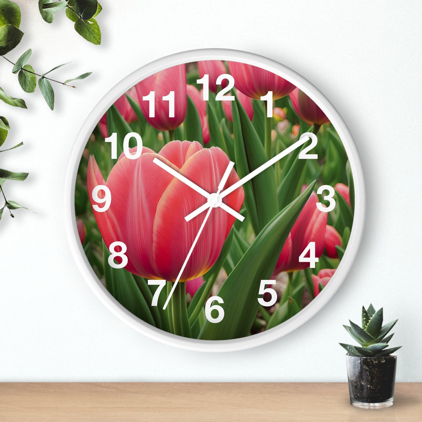 Tulips Wall Clock (SP Photography Collection)