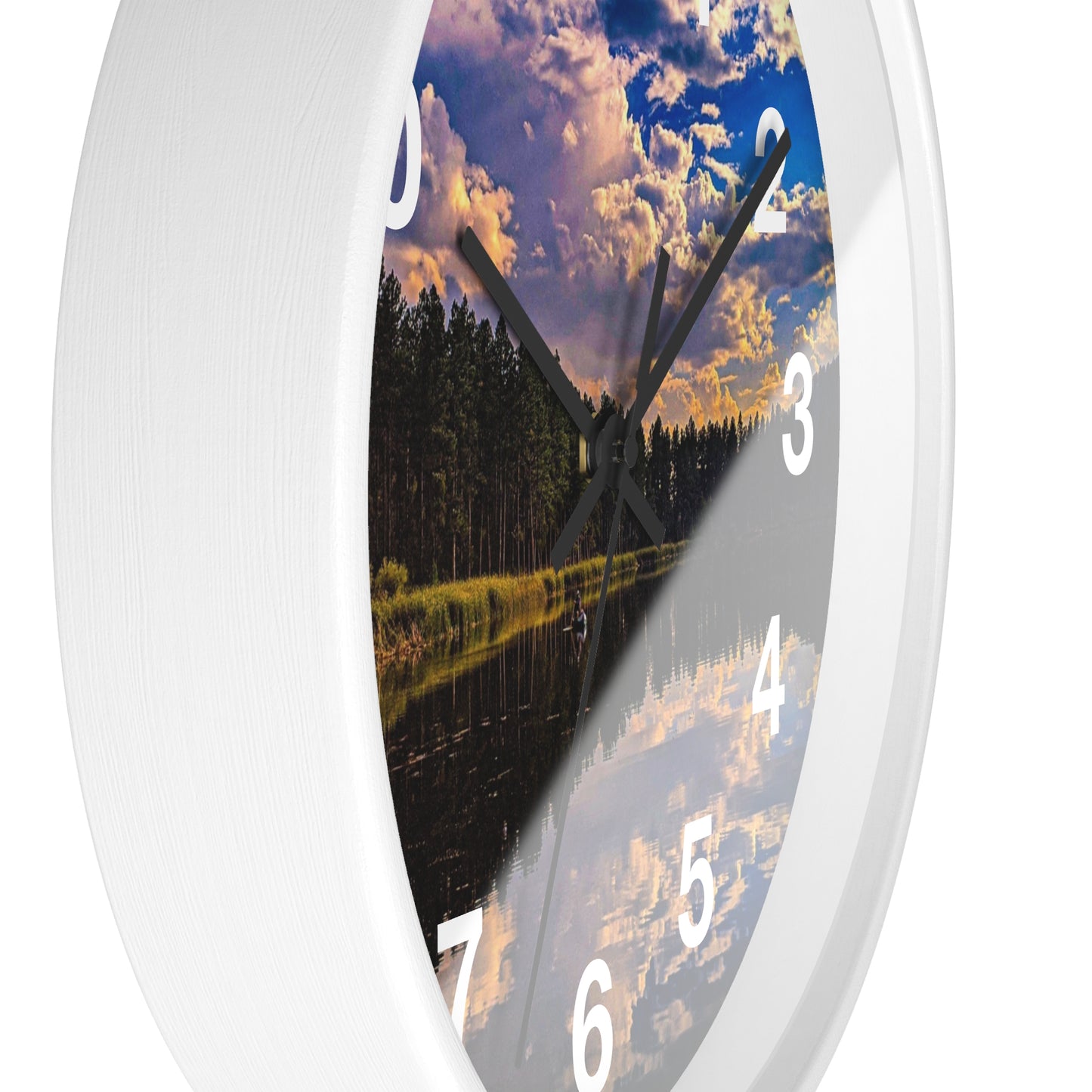 The Lake Wall Clock (SP Photography Collection)