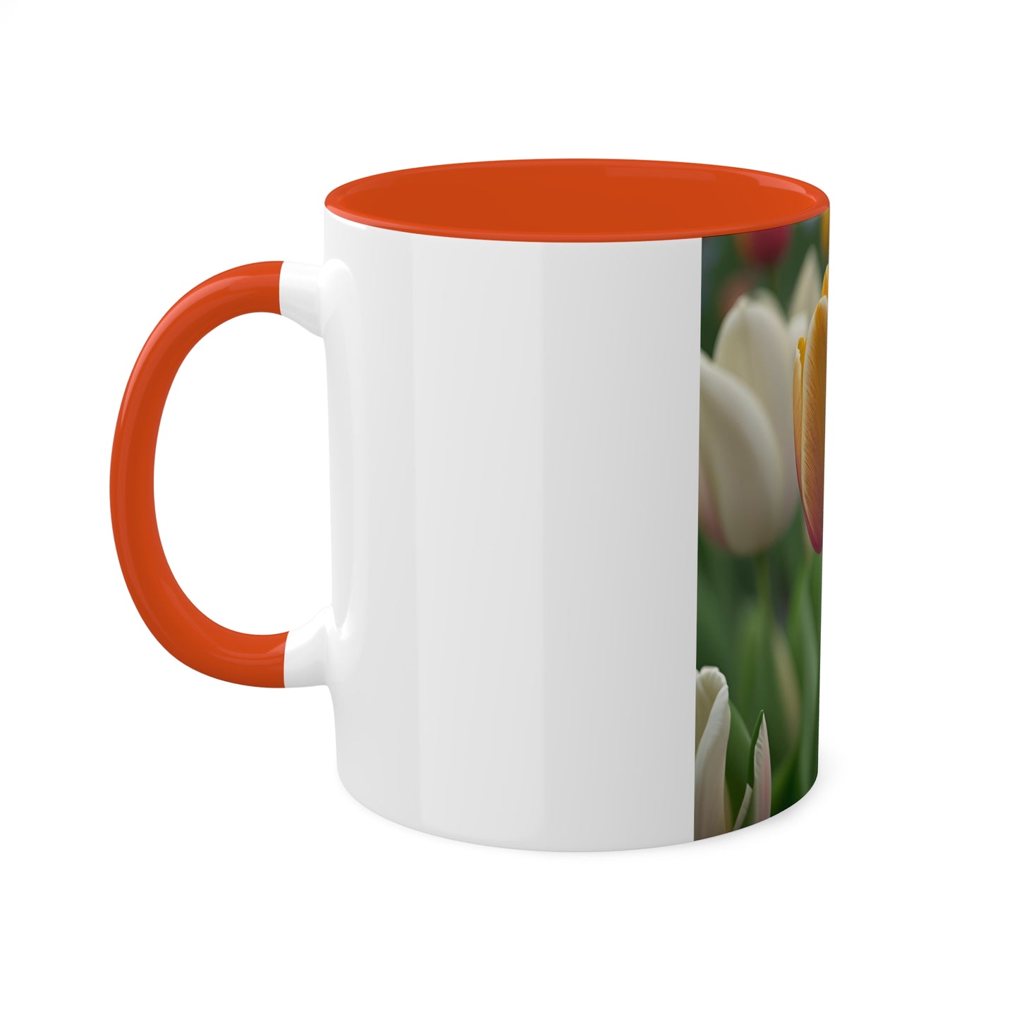 Orange Tulip Mug, 11oz (SP Photography Collection) ORANGE