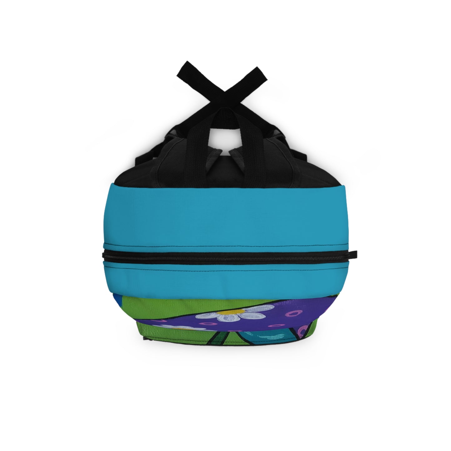 Marguerite Mushroom Backpack (Peculiar Paintings Collection) BLUE