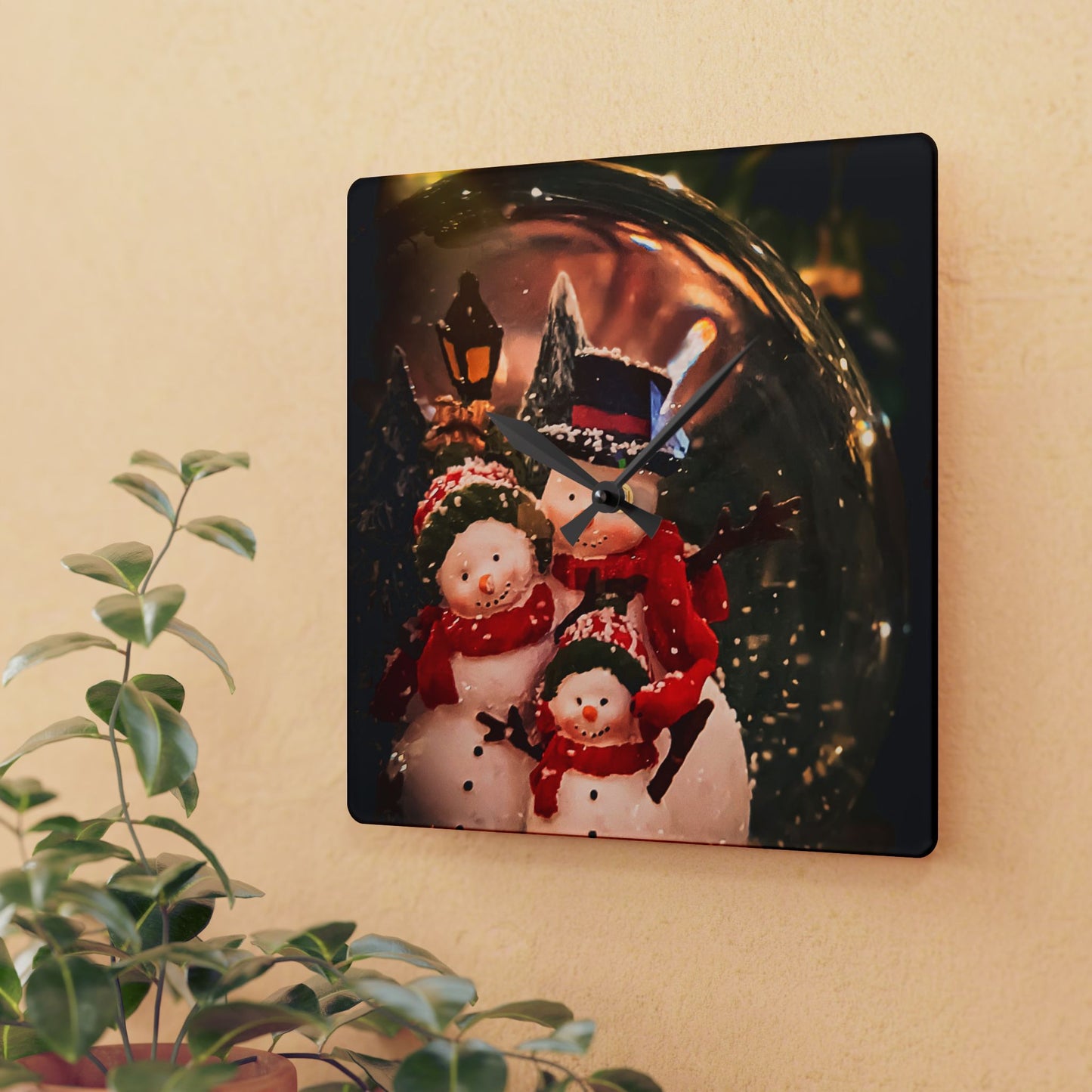Snow Globe Wall Clock (SP Photography Collection)