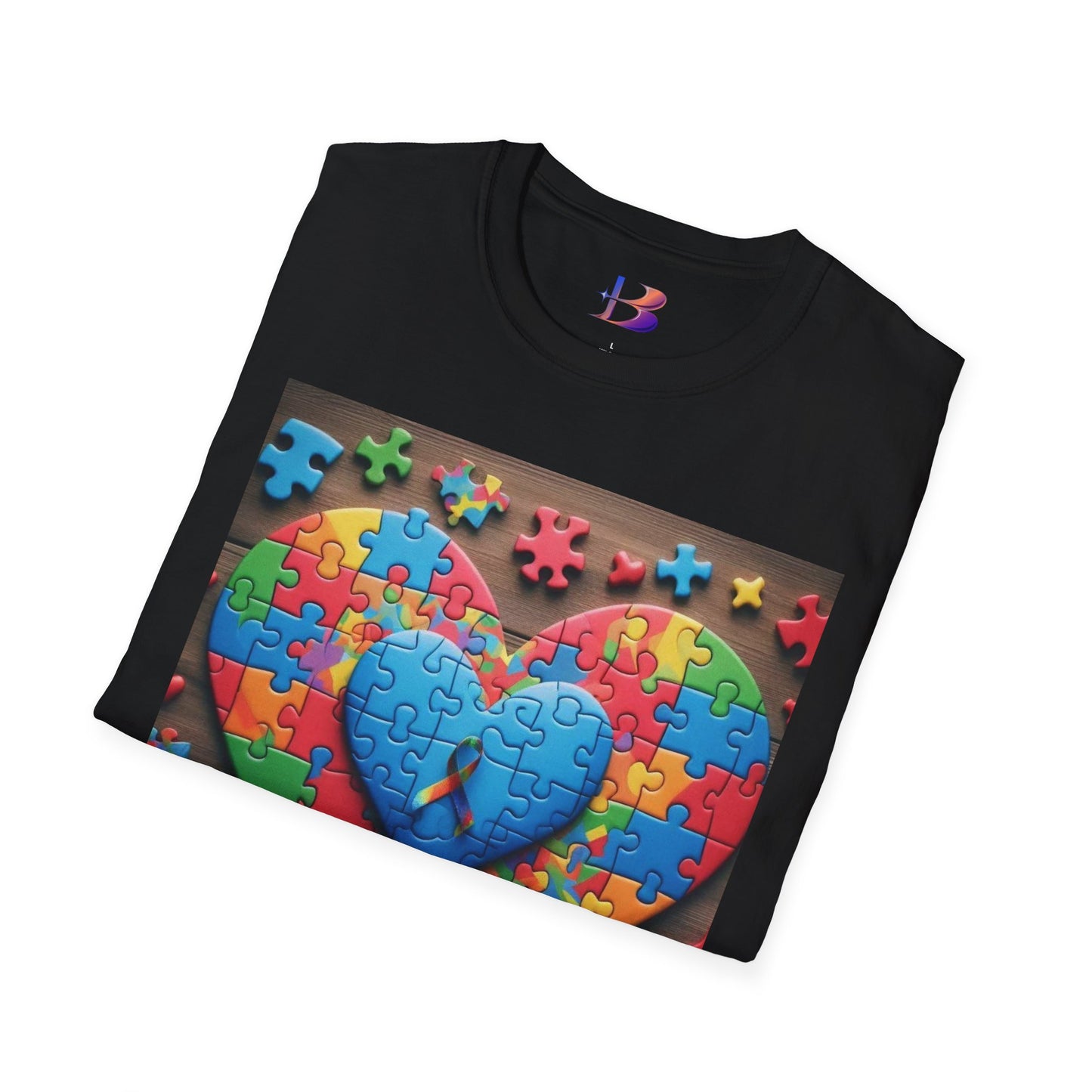 Autism Unisex Softstyle T-Shirt (aiB & J Collections)(MULTIPLE COLORS)