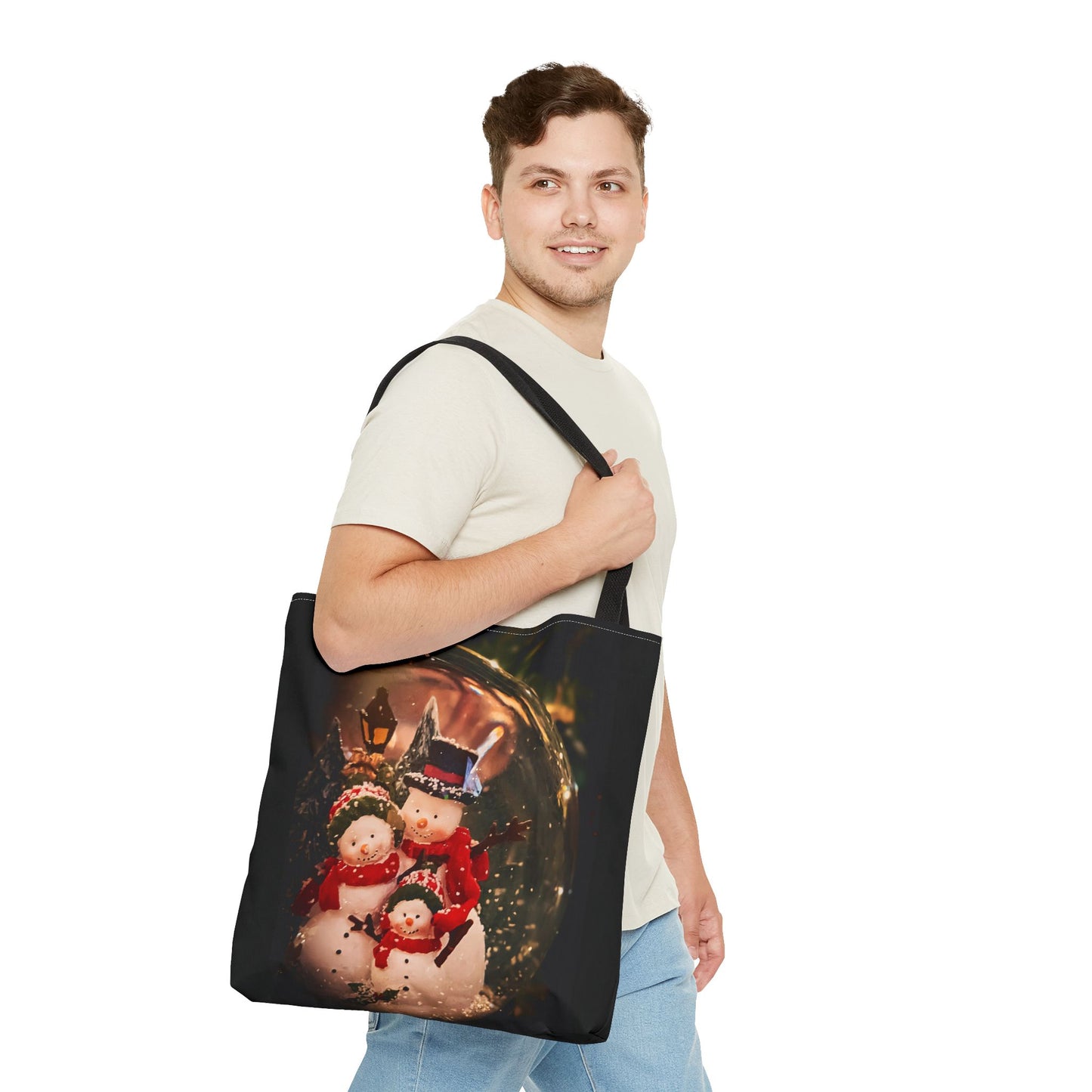 Snow Globe Tote Bag (SP Photography Collection) BLACK
