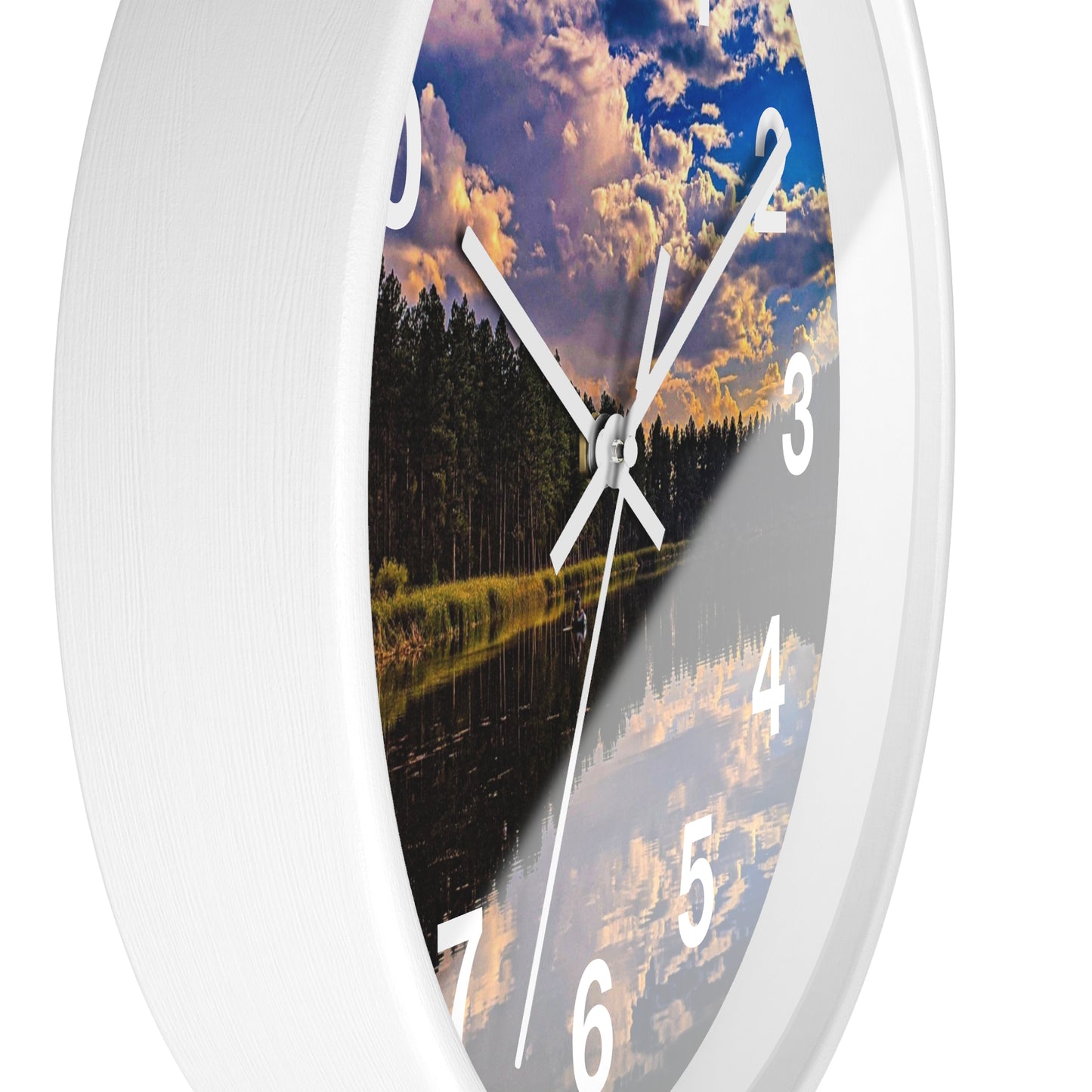 The Lake Wall Clock (SP Photography Collection)
