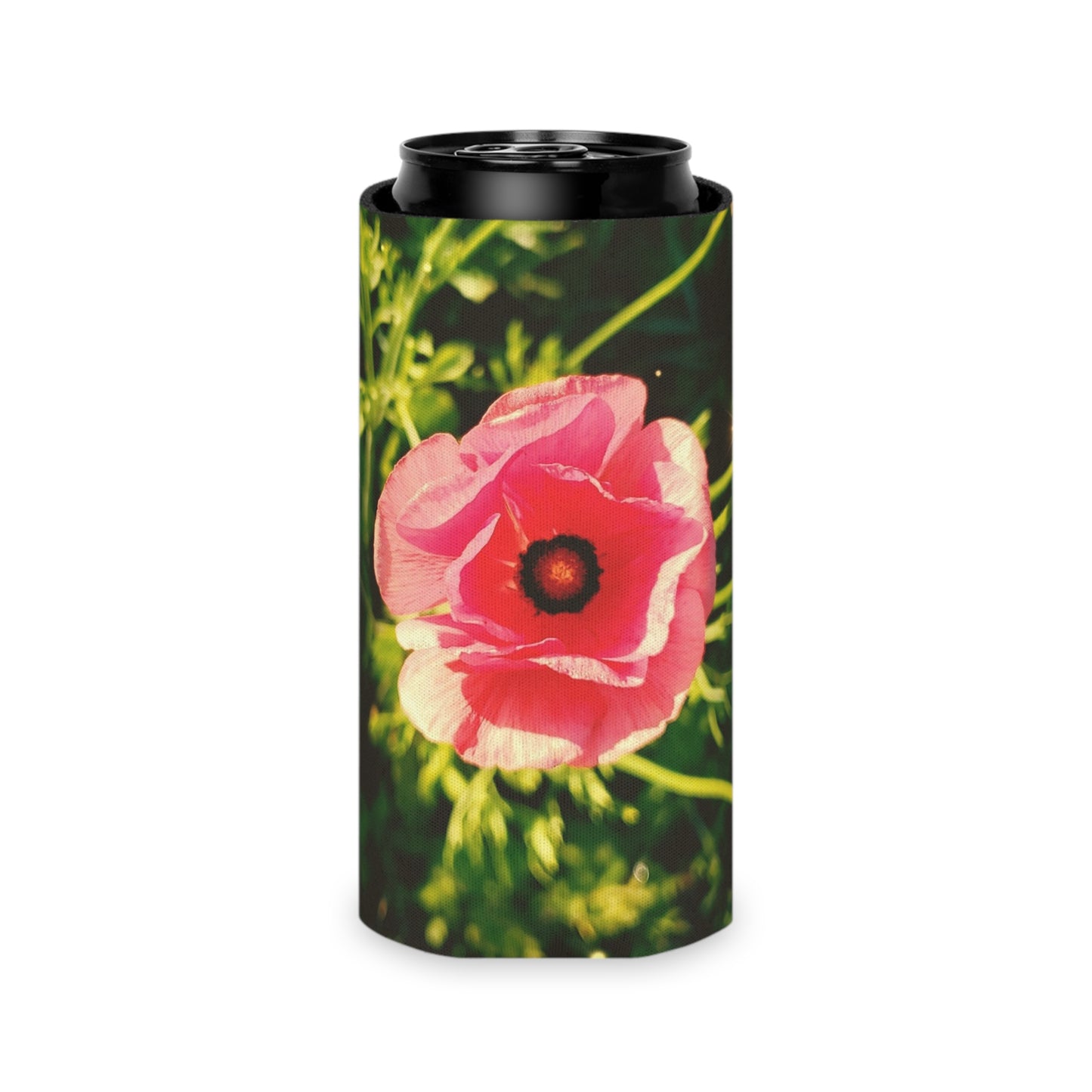 Pink Can Cooler Sleeve (Enchanted Exposures By Tammy Lyne) GREEN