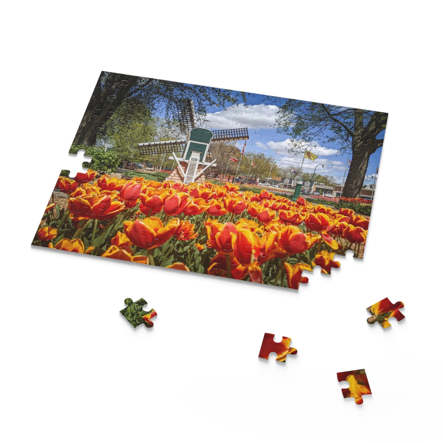 Windmill Garden Puzzle (SP Photography Collection) (120, 252, 500-Piece)