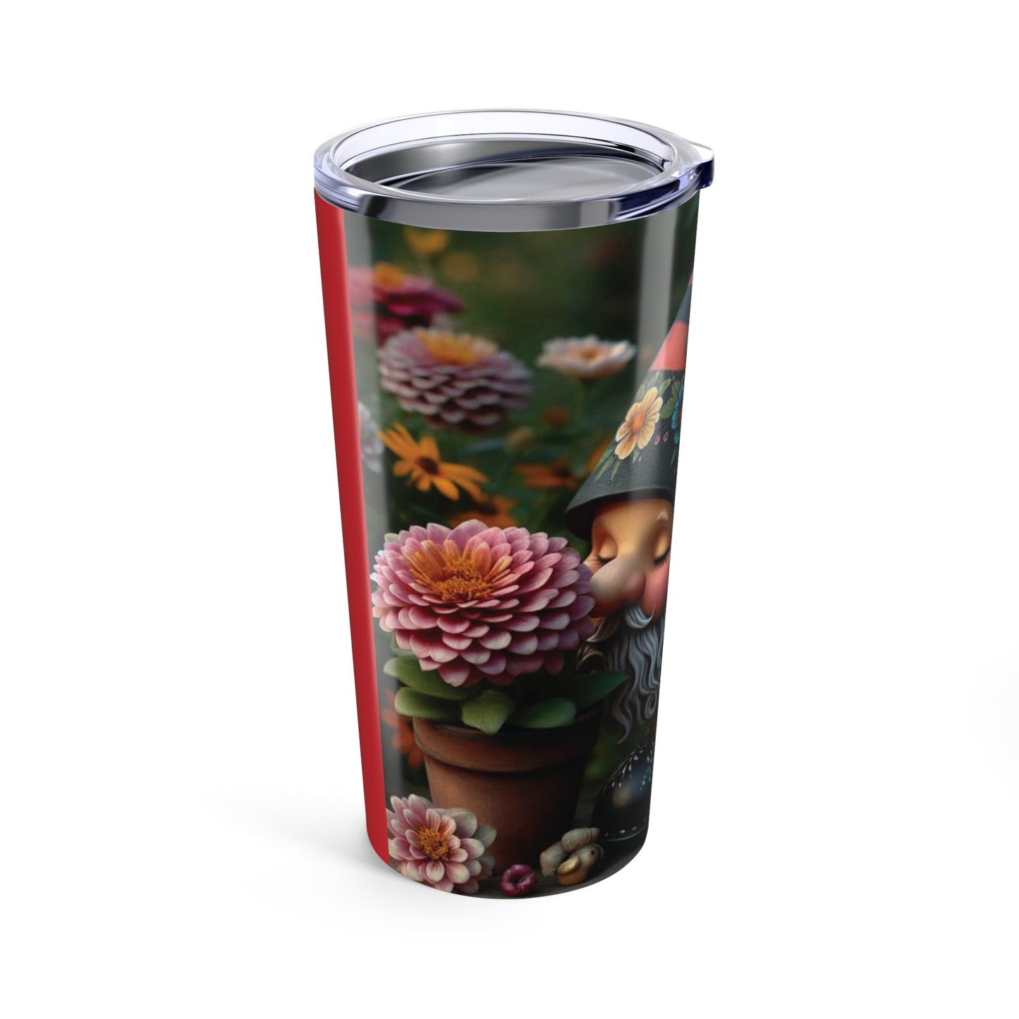 Flower Gnome Tumbler 20oz (aiB & J Collections)