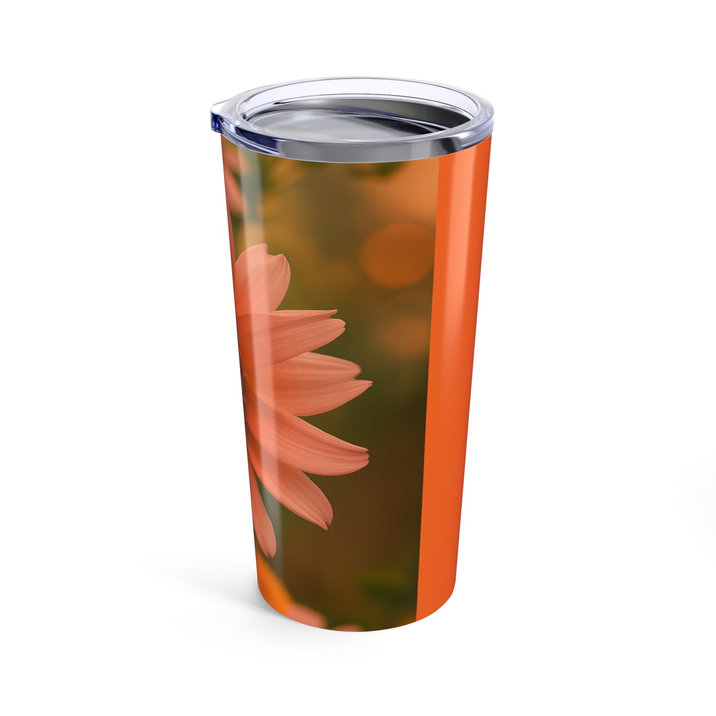 Peach Daisy Tumbler 20oz (SP Photography Collection)