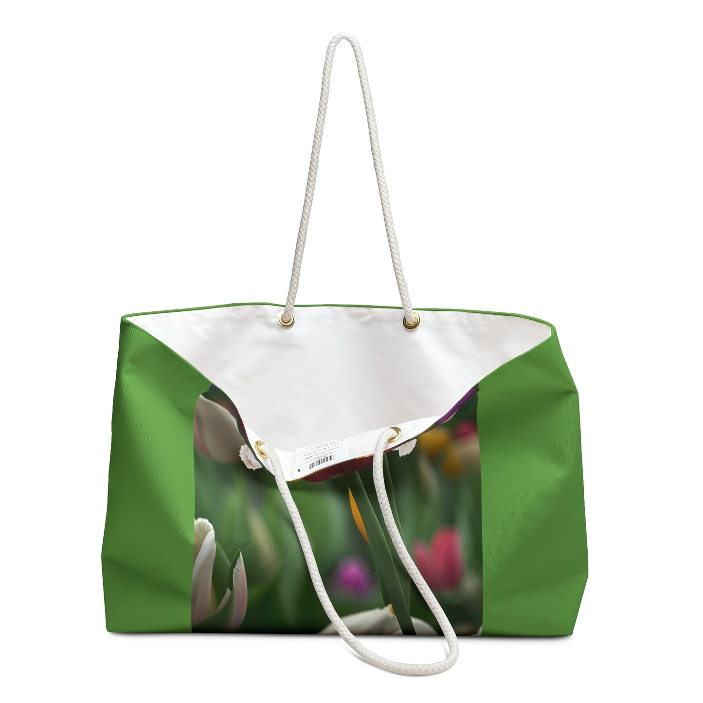 Orange Tulip Weekender Bag (SP Photography Collection) GREEN