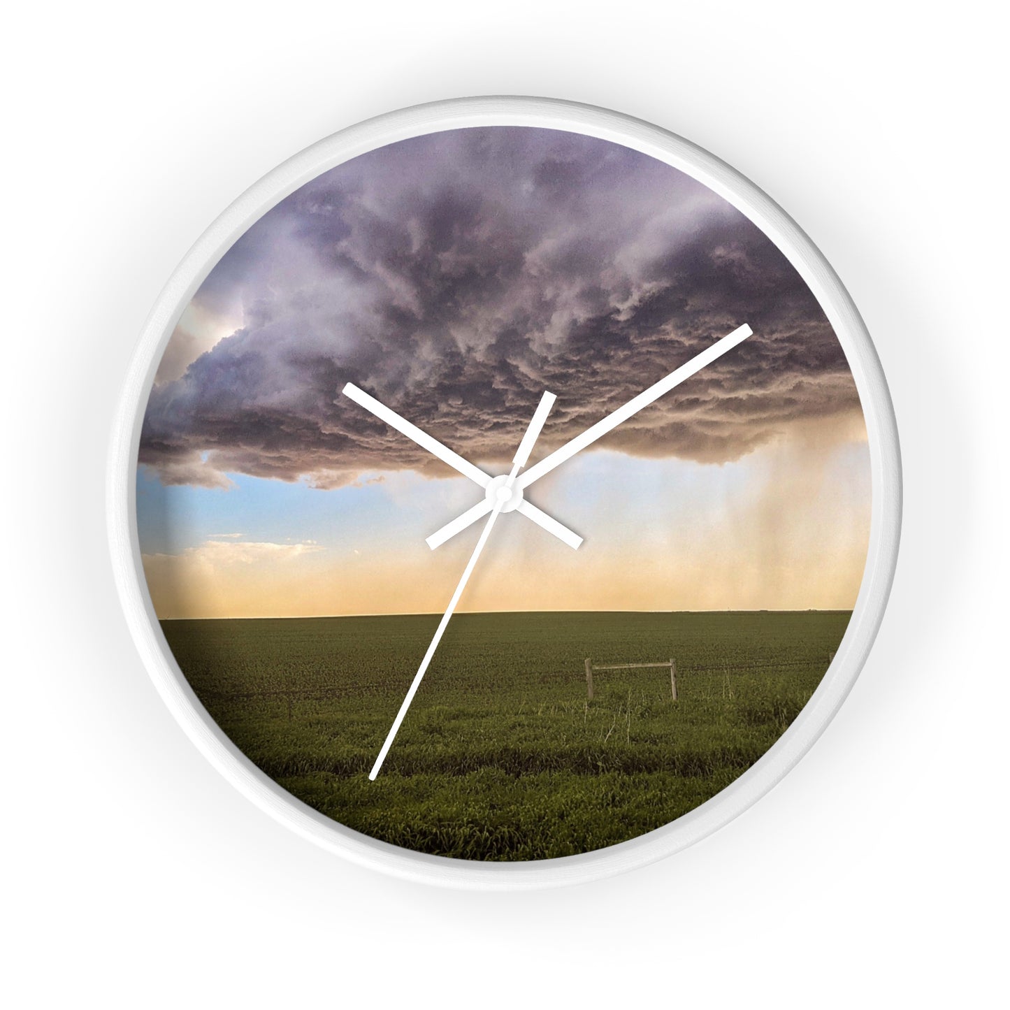 Thunder Clouds Wall Clock (SP Photography Collection)
