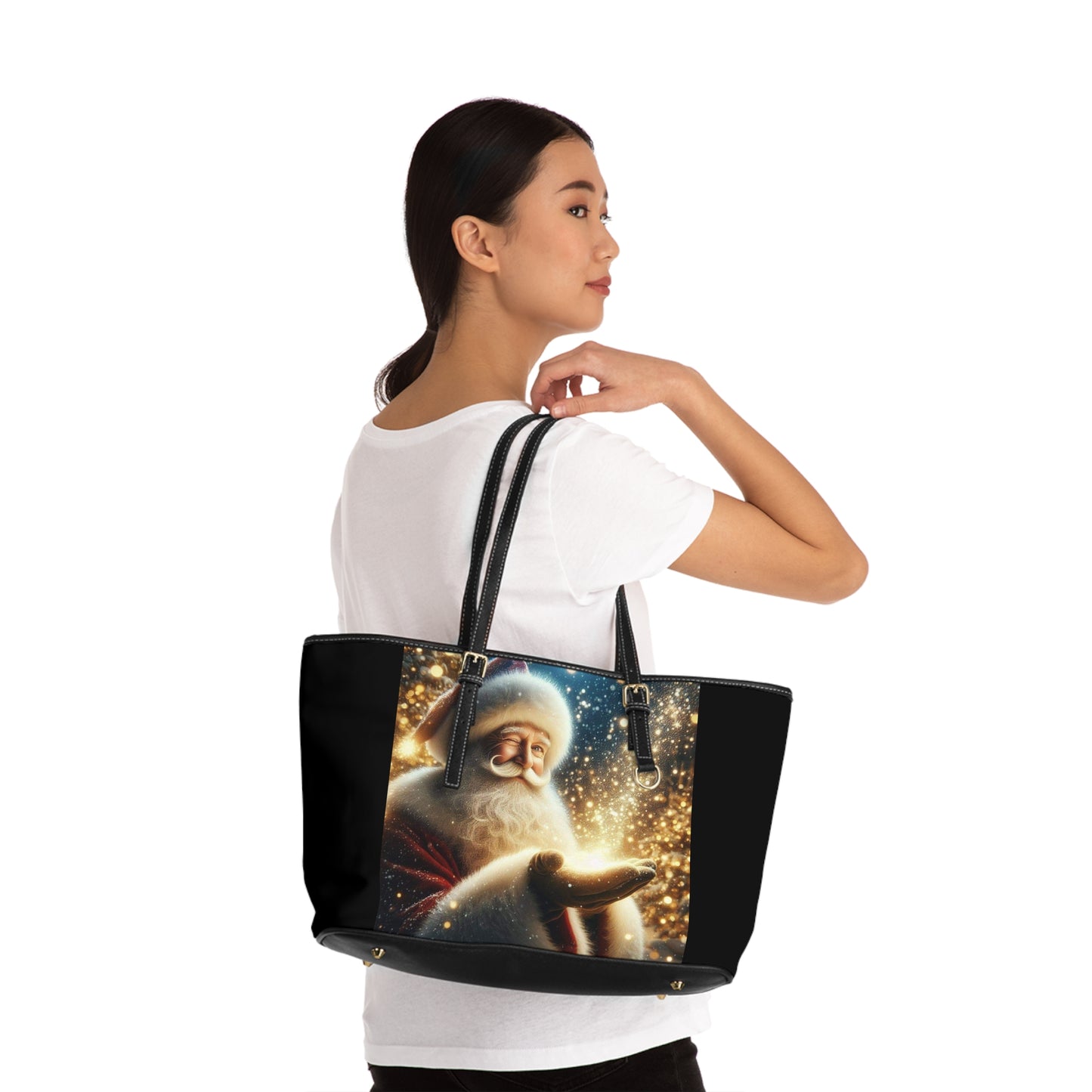 Santa Magic Leather Shoulder Bag (ai B & J Collections)