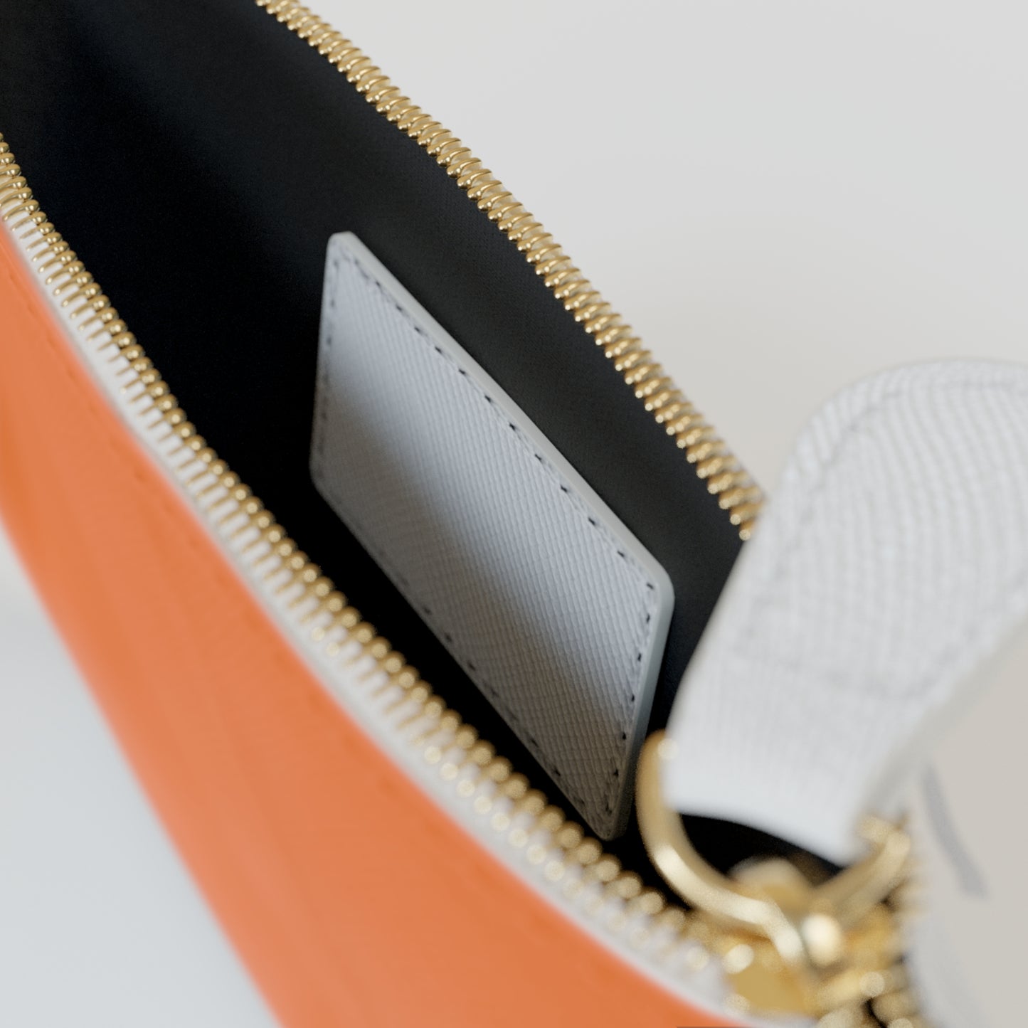 Peach Daisy Mini Clutch Bag (SP Photography Collection) ORANGE