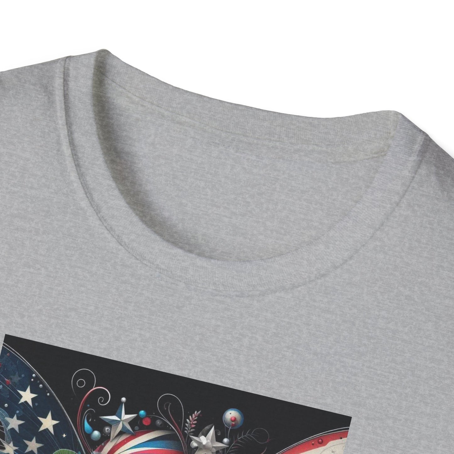 Patriotic Fairy Unisex Soft-style T-Shirt (aiB & J Collections)