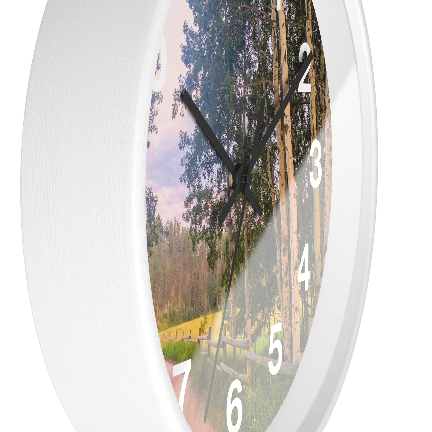 Country Road Wall Clock (SP Photography Collection)