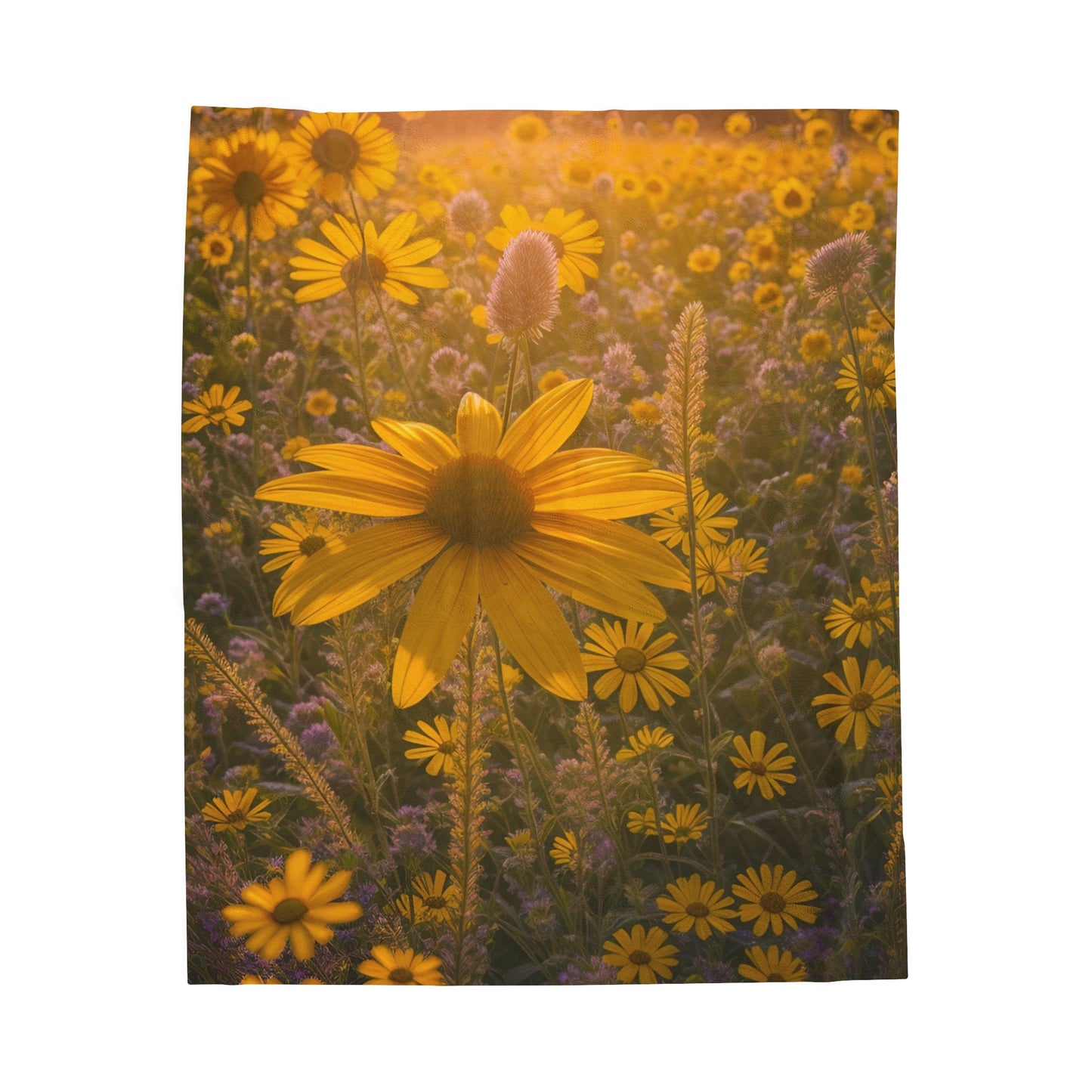 Narrow leaf Velveteen Plush Blanket (SP Photography Collection)