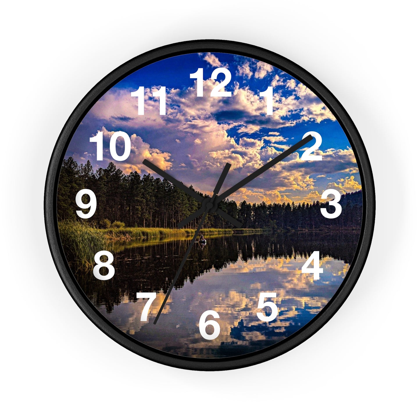 The Lake Wall Clock (SP Photography Collection)