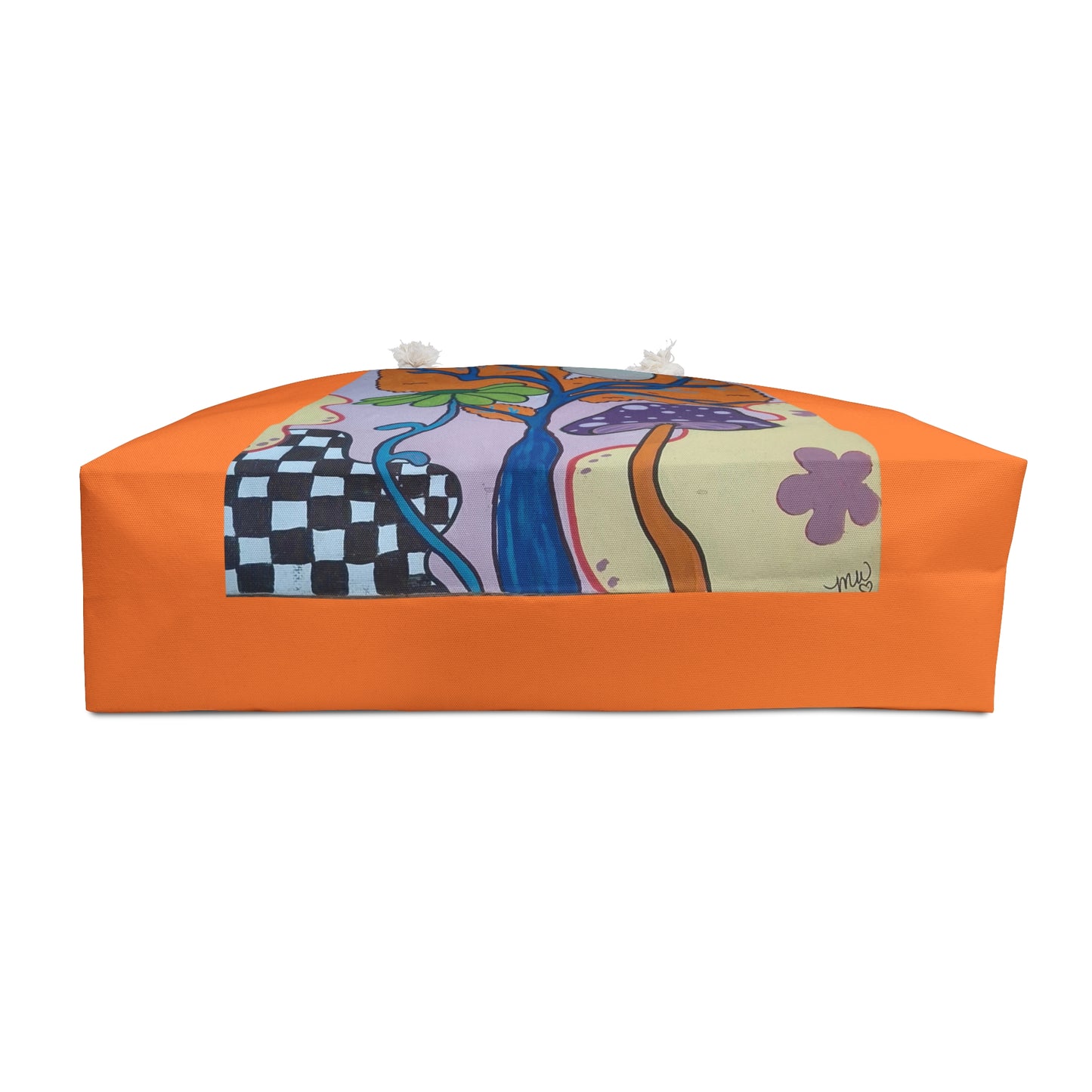 Mystic Mushroom Weekender Bag (Peculiar Paintings Collection) ORANGE
