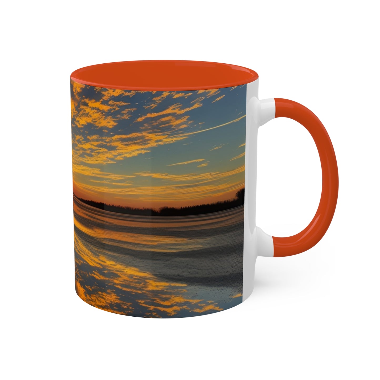Orange Skies Mug, 11oz (SP Photography Collection) ORANGE