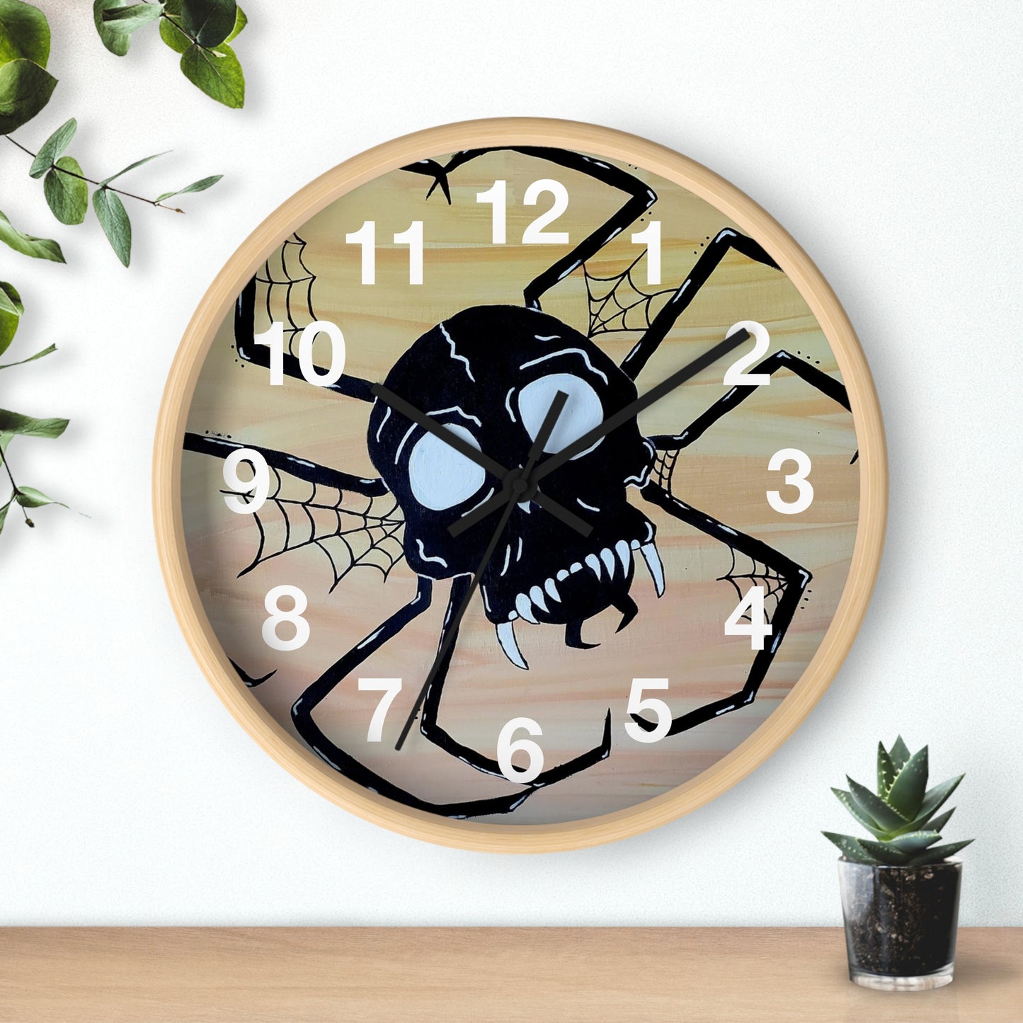 Spike Wall Clock (Peculiar Paintings Collection)