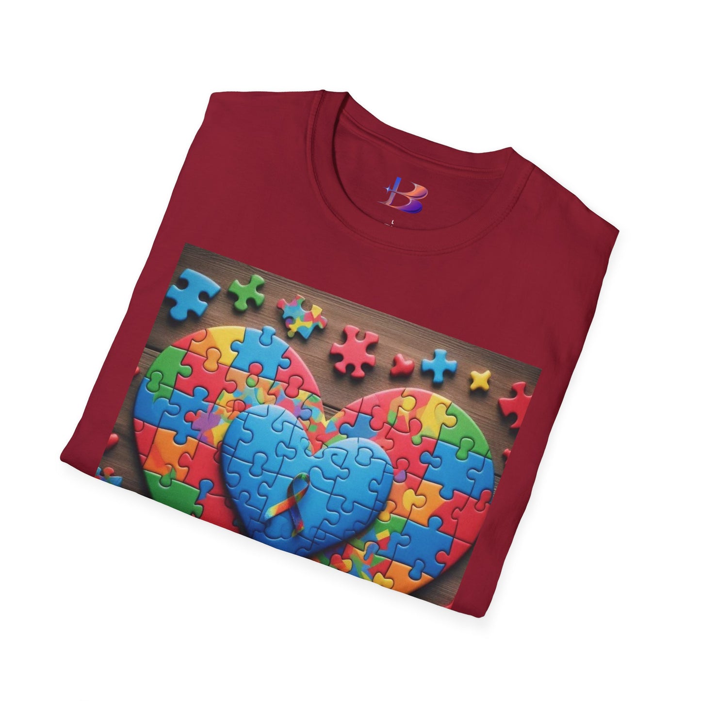 Autism Unisex Softstyle T-Shirt (aiB & J Collections)(MULTIPLE COLORS)
