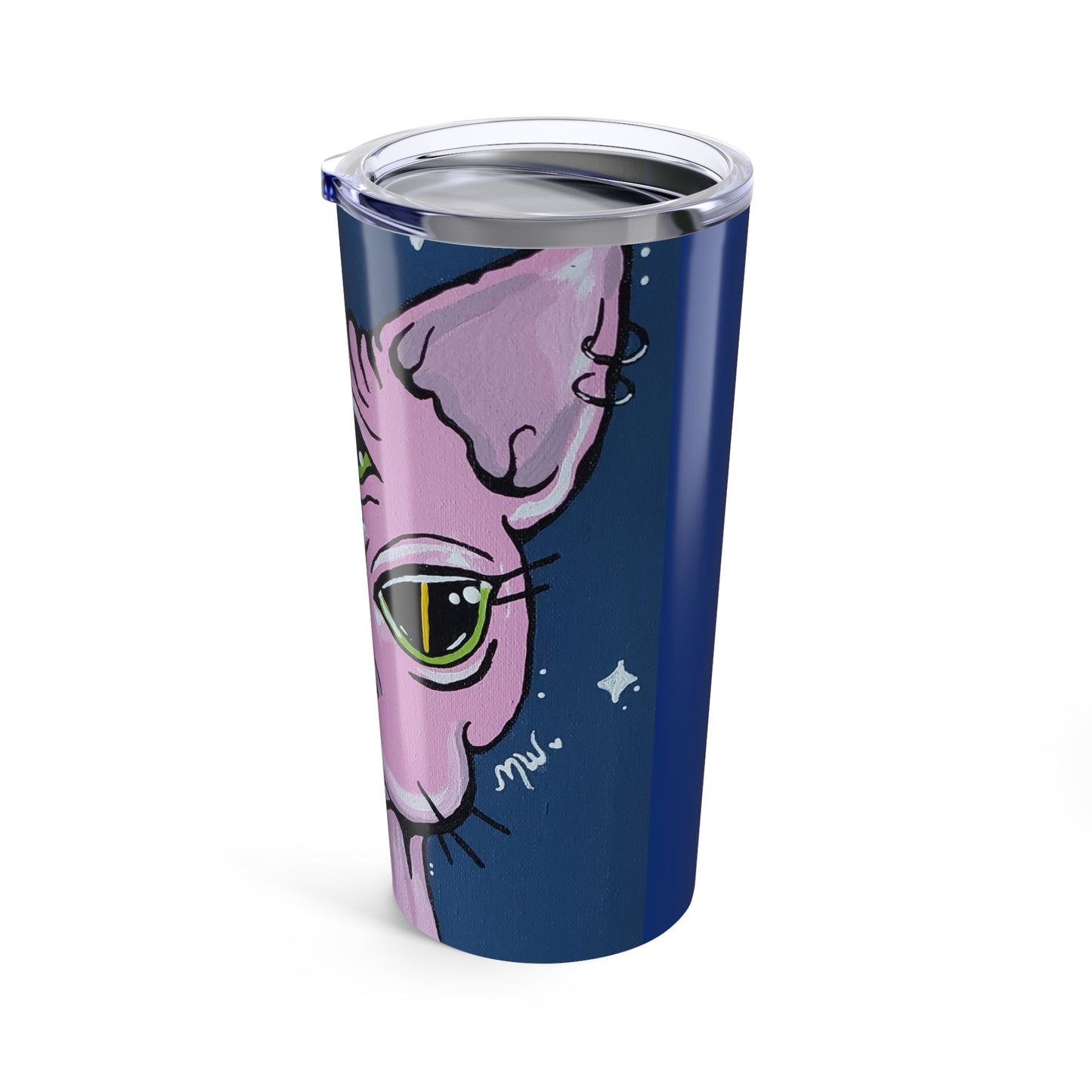 Madame Feline Tumbler 20oz (Peculiar Paintings Collection)