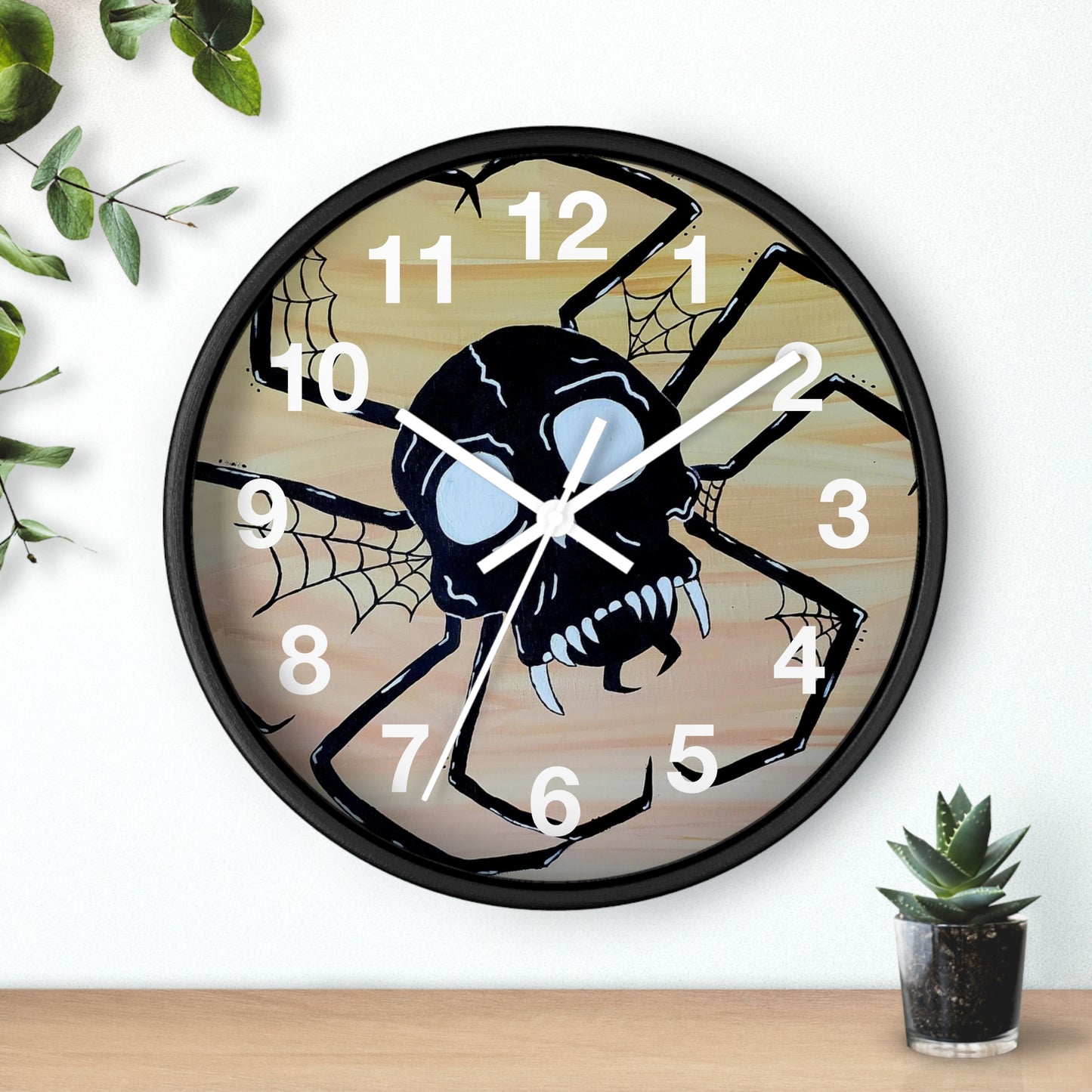 Spike Wall Clock (Peculiar Paintings Collection)