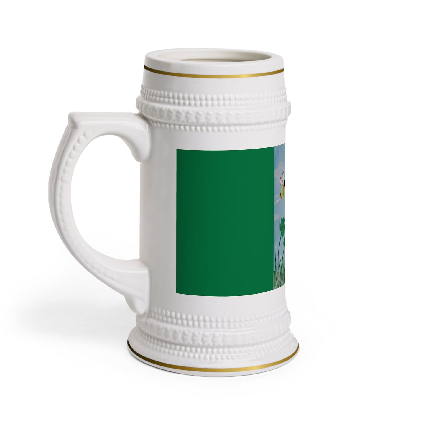 St. Patrick's Day Beer Stein Mug (Brookson Collection) GREEN