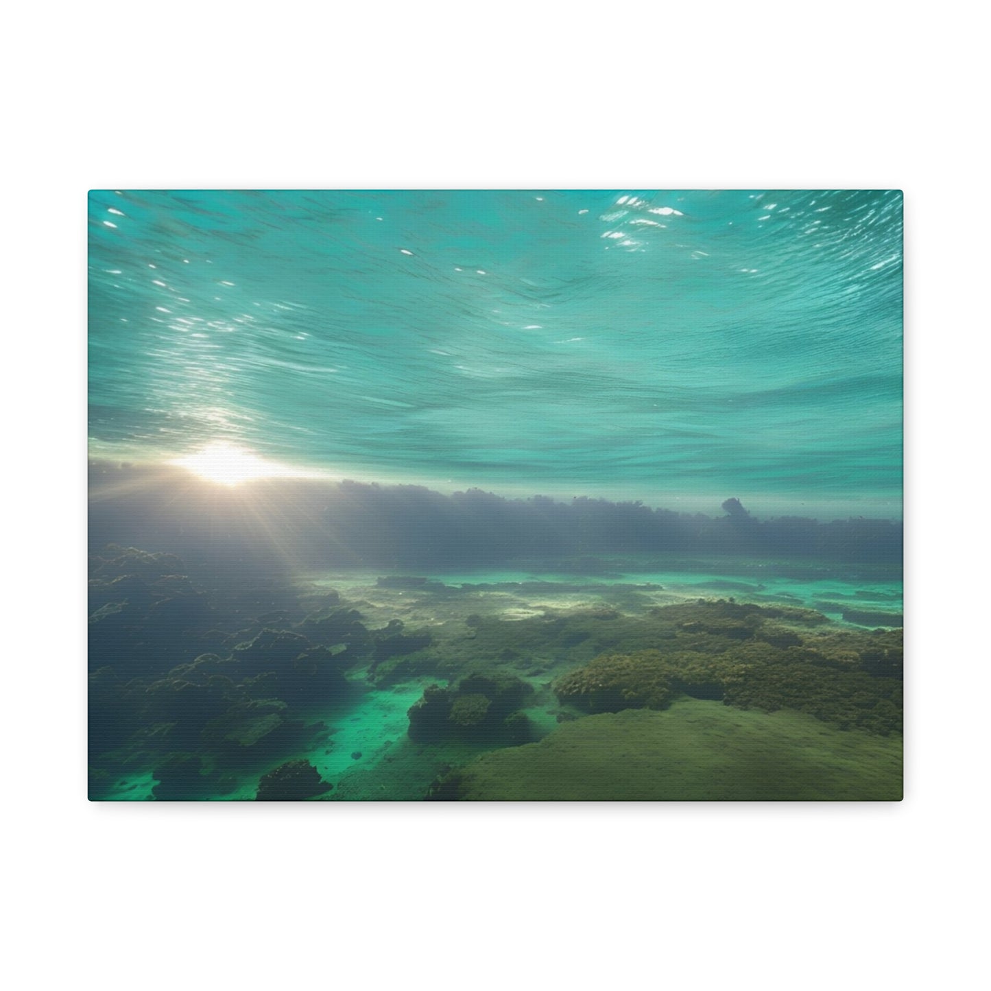 Under The Sea Canvas Gallery Wraps Black (SP Photography Collection)