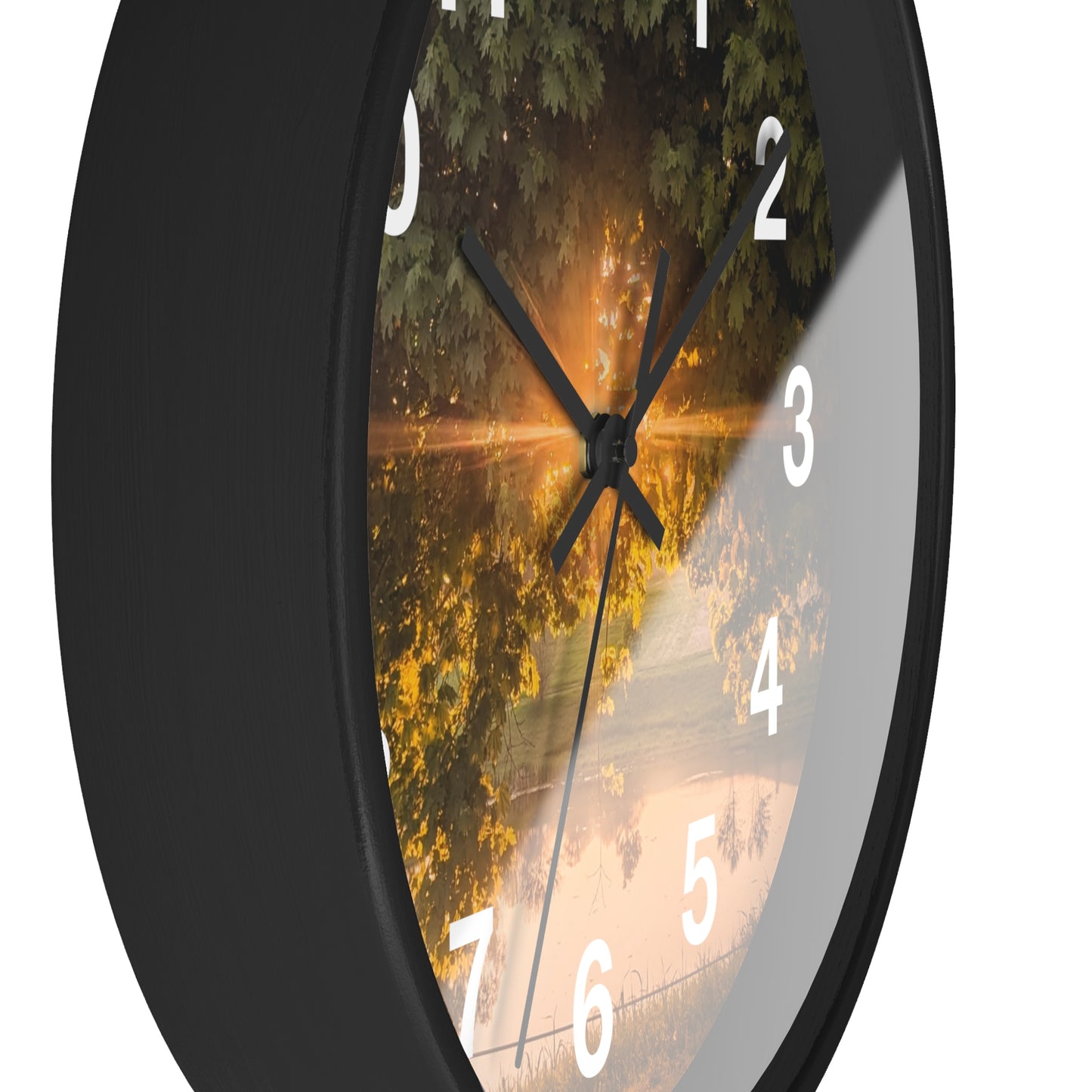 Sunset Pond Clock (SP Photography Collection)