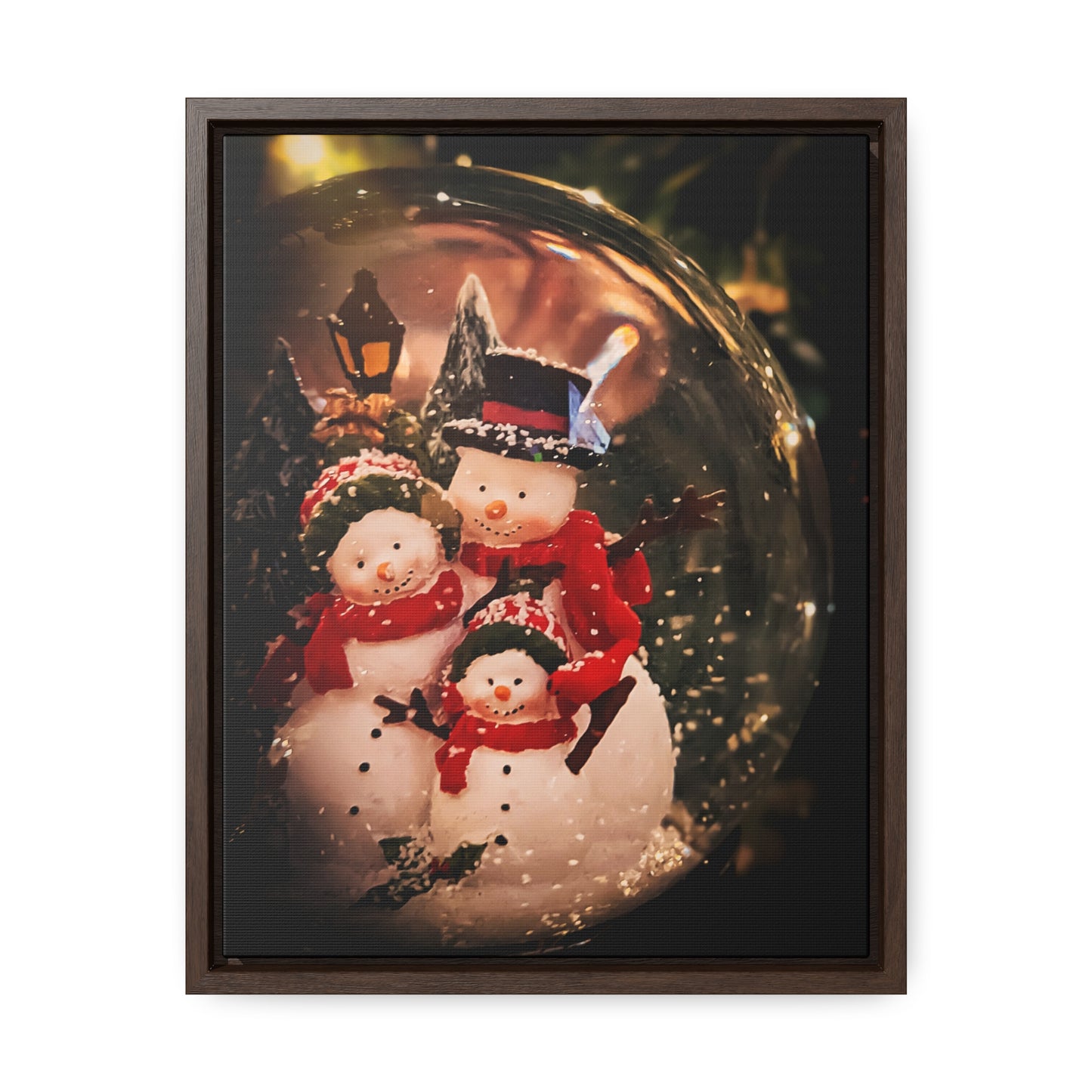 Snow Globe Canvas Wraps, Vertical Frame (SP Photography Collection)