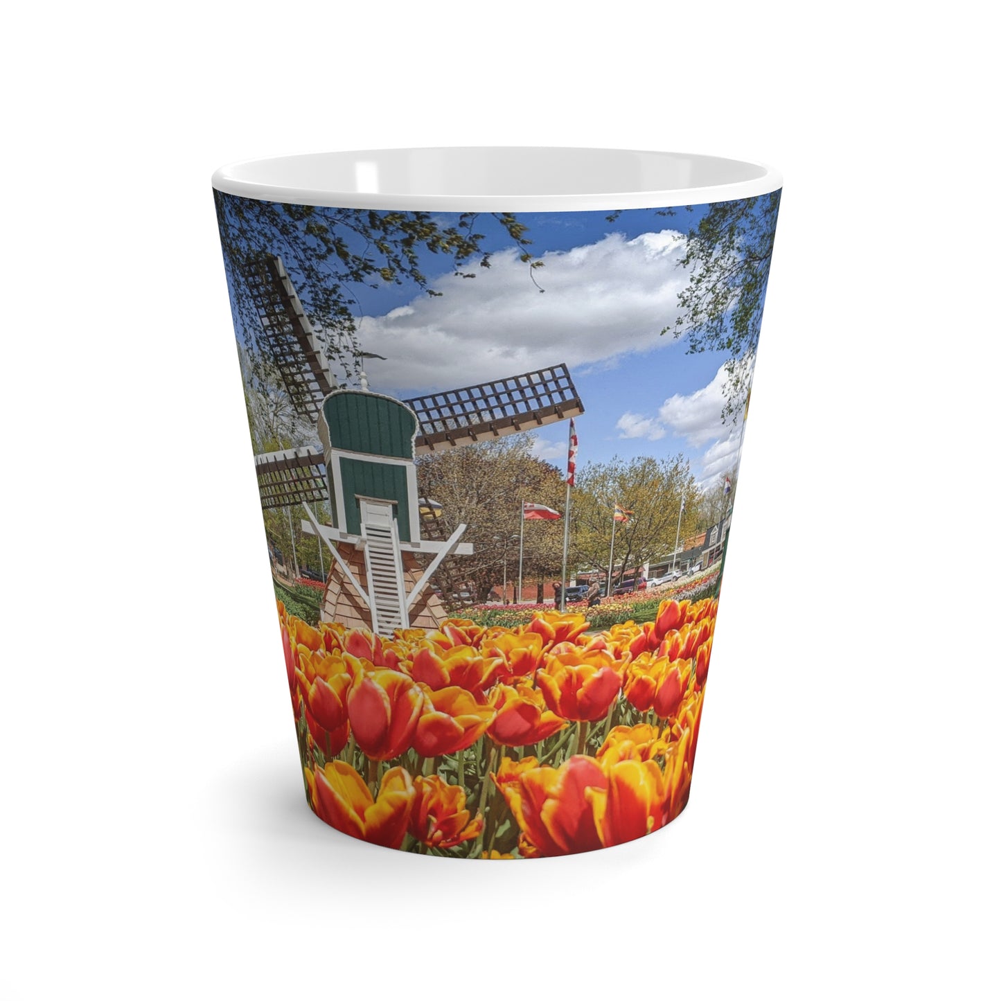 Windmill Garden Latte Mug (SP Photography Collection)
