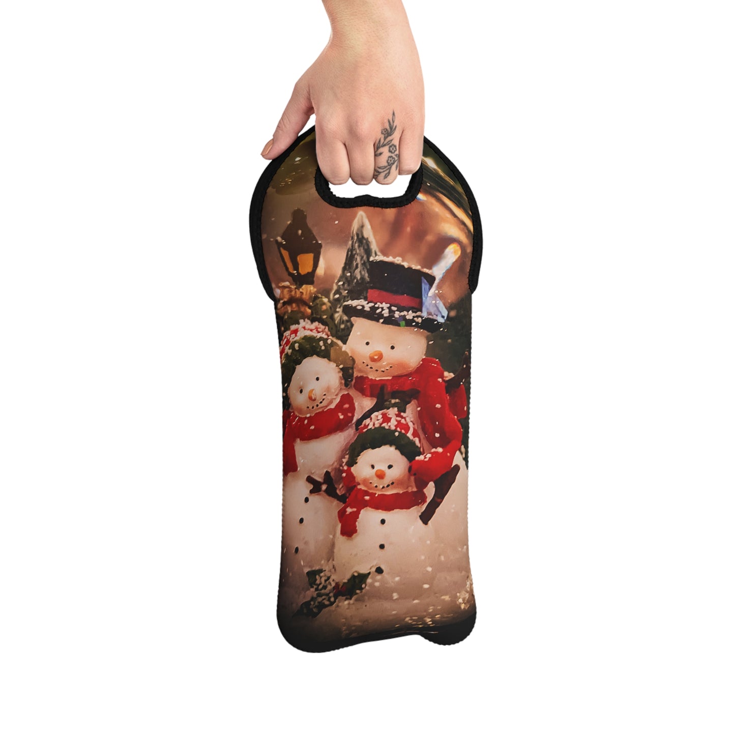 Snow Globe Wine Tote Bag (SP Photography Collection)