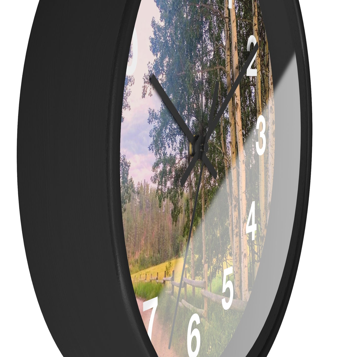 Country Road Wall Clock (SP Photography Collection)