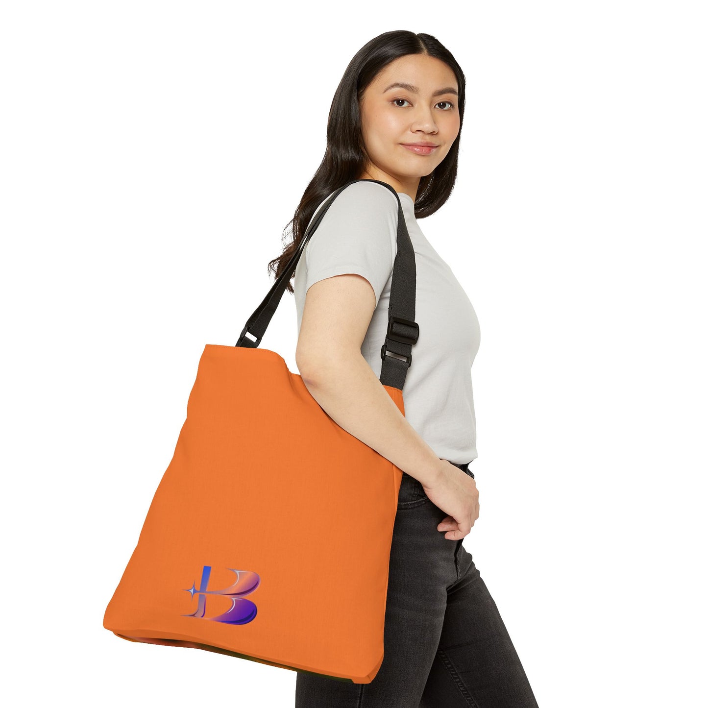 Pink Sunflower Adjustable Tote Bag (SP Photography Collection) ORANGE