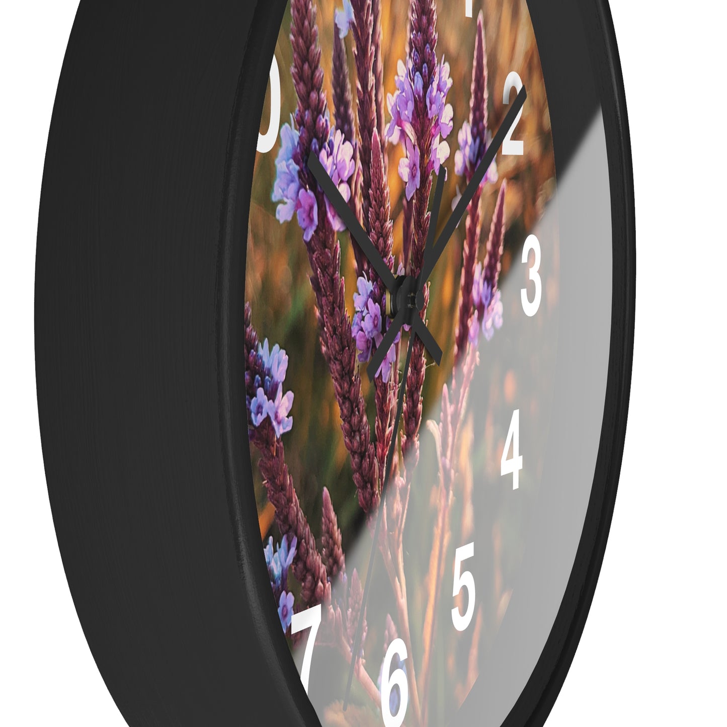 Purple Fields Clock (SP Photography Collection)