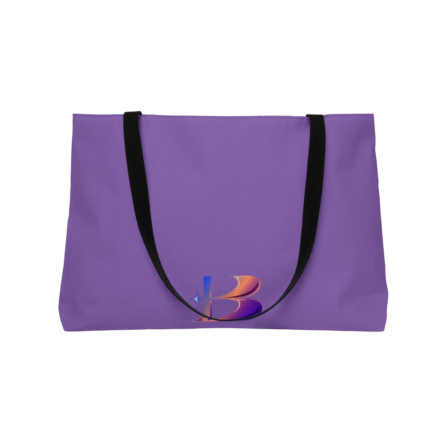 Lady Flutter Weekender Tote Bag (Peculiar Paintings Collection) PURPLE