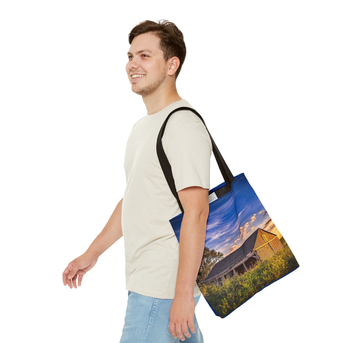 Beautiful Barn Tote Bag (SP Photography Collection) NAVY