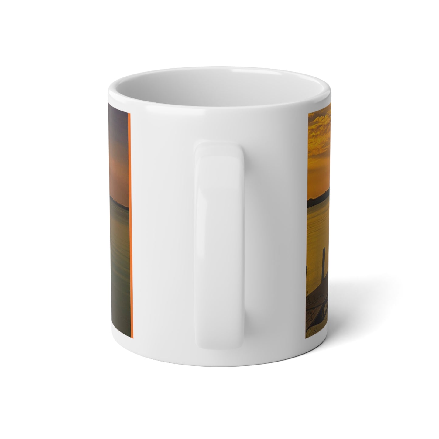On the dock Jumbo Mug, 20oz (SP Photography Collection)