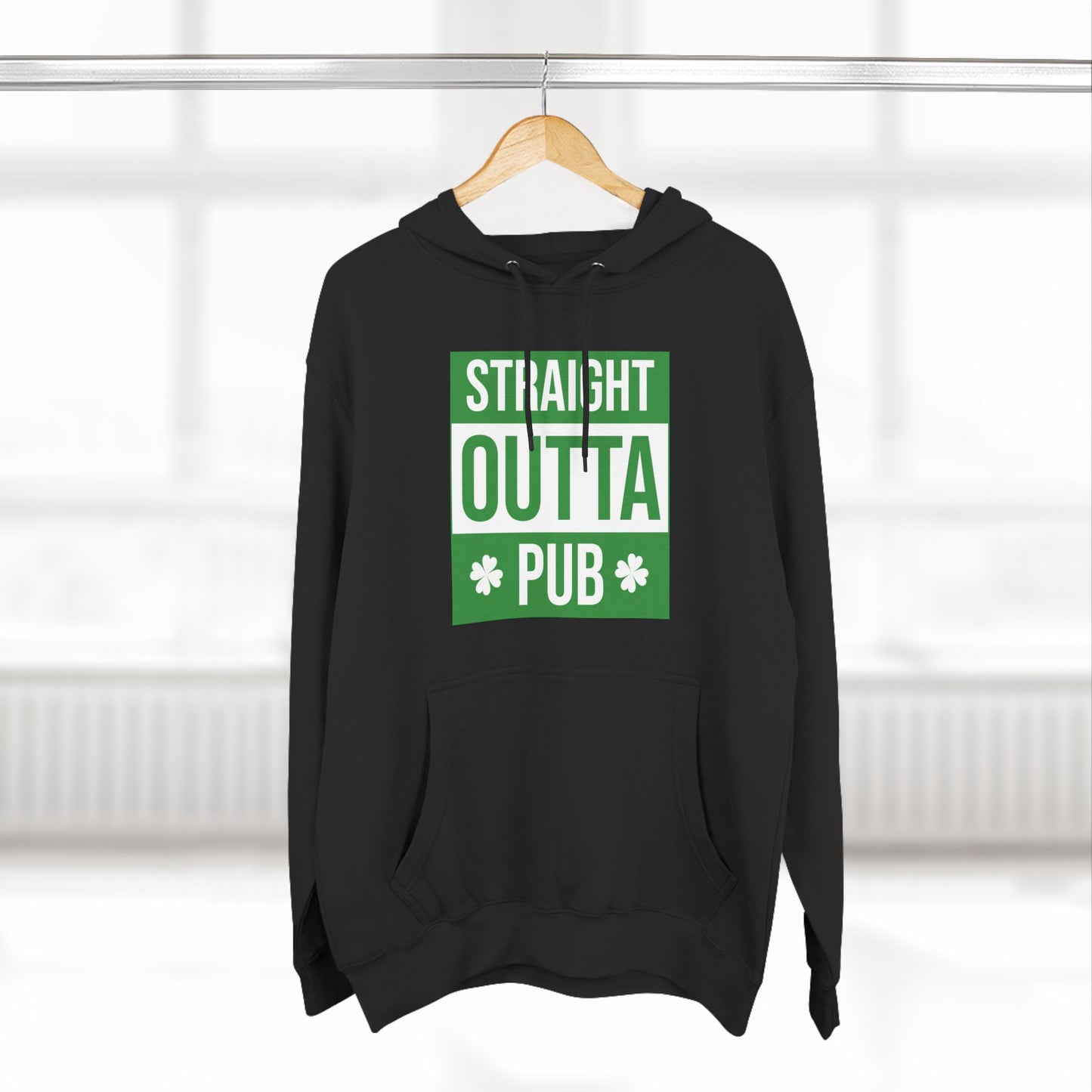 Pub Three-Panel Fleece Hoodie ( B & J Collections)