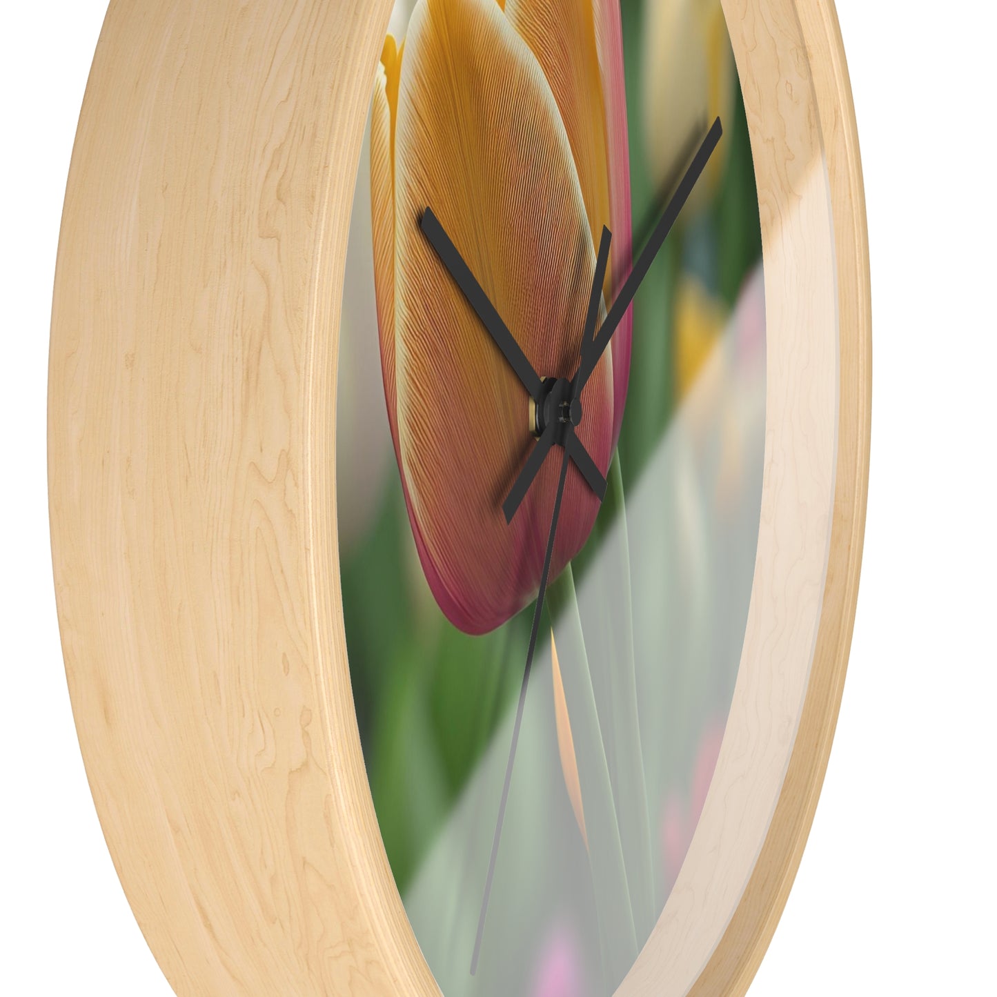 Orange Tulip Wall Clock (SP Photography Collection)