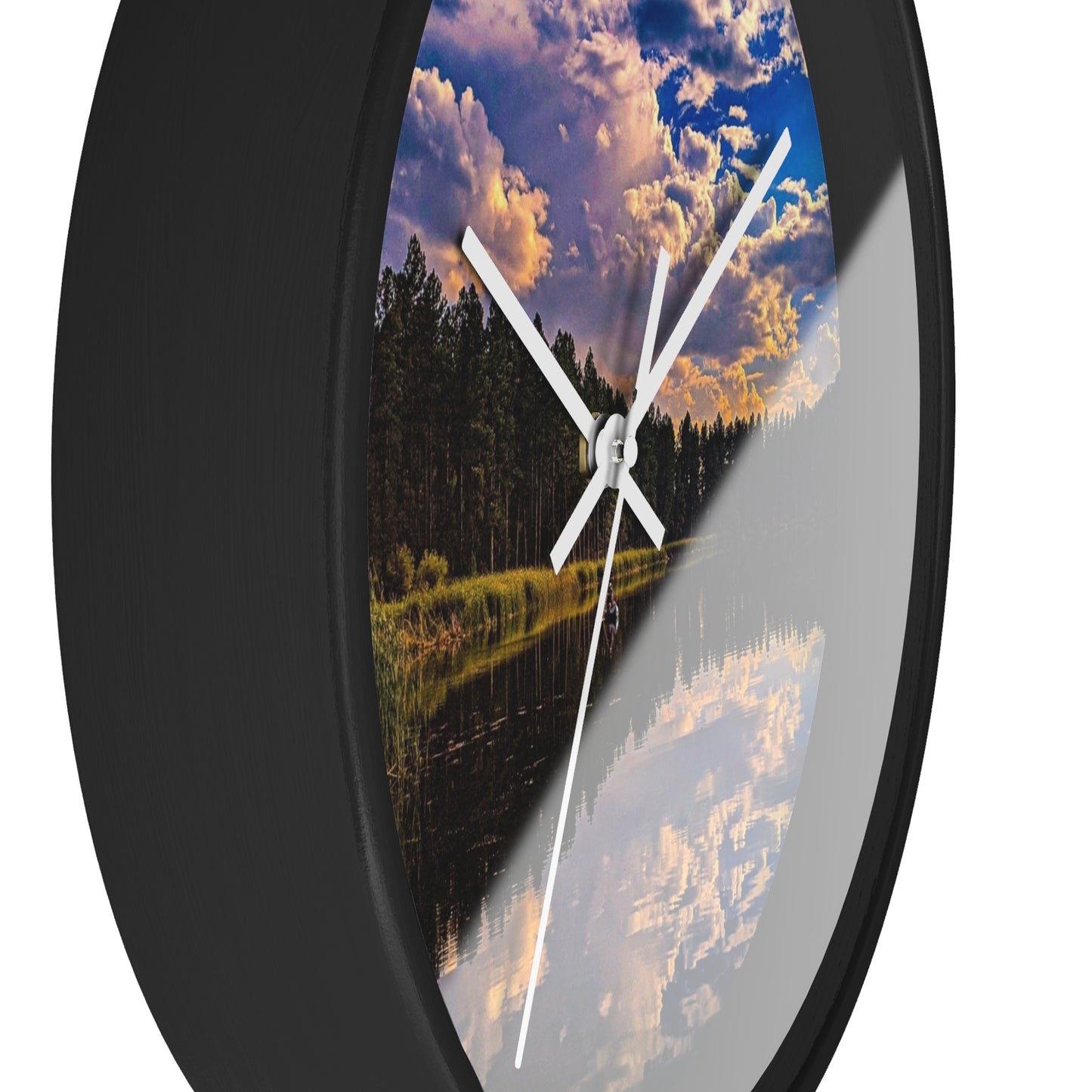 The Lake Wall Clock (SP Photography Collection)