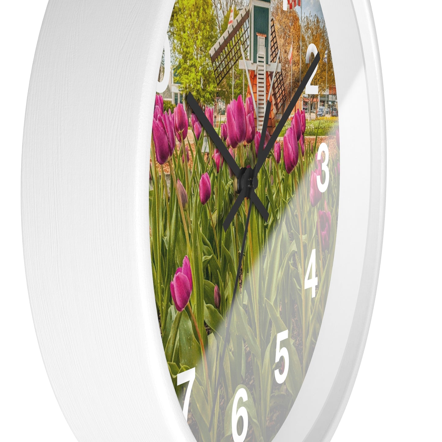 Windmill Tulip Wall Clock (SP Photography Collection)