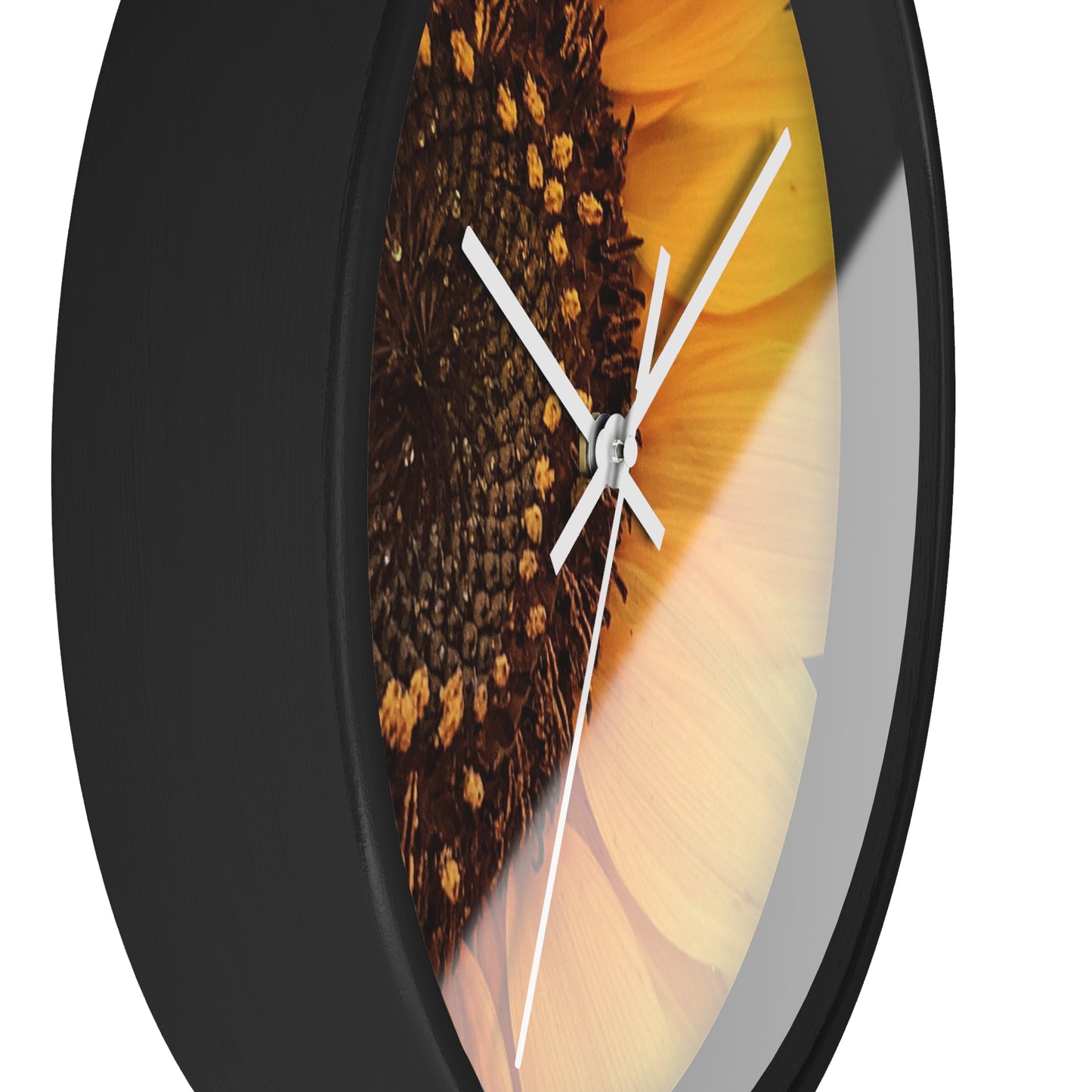 Sun Ray Sunflower Wall Clock (SP Photography Collection)