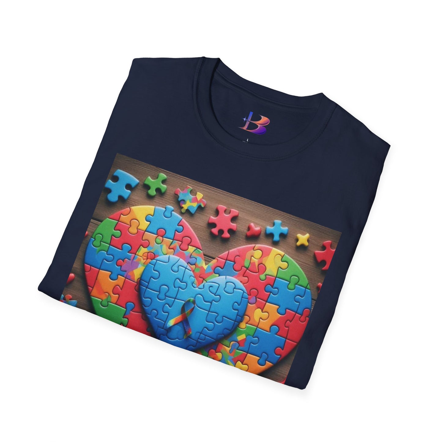 Autism Unisex Softstyle T-Shirt (aiB & J Collections)(MULTIPLE COLORS)
