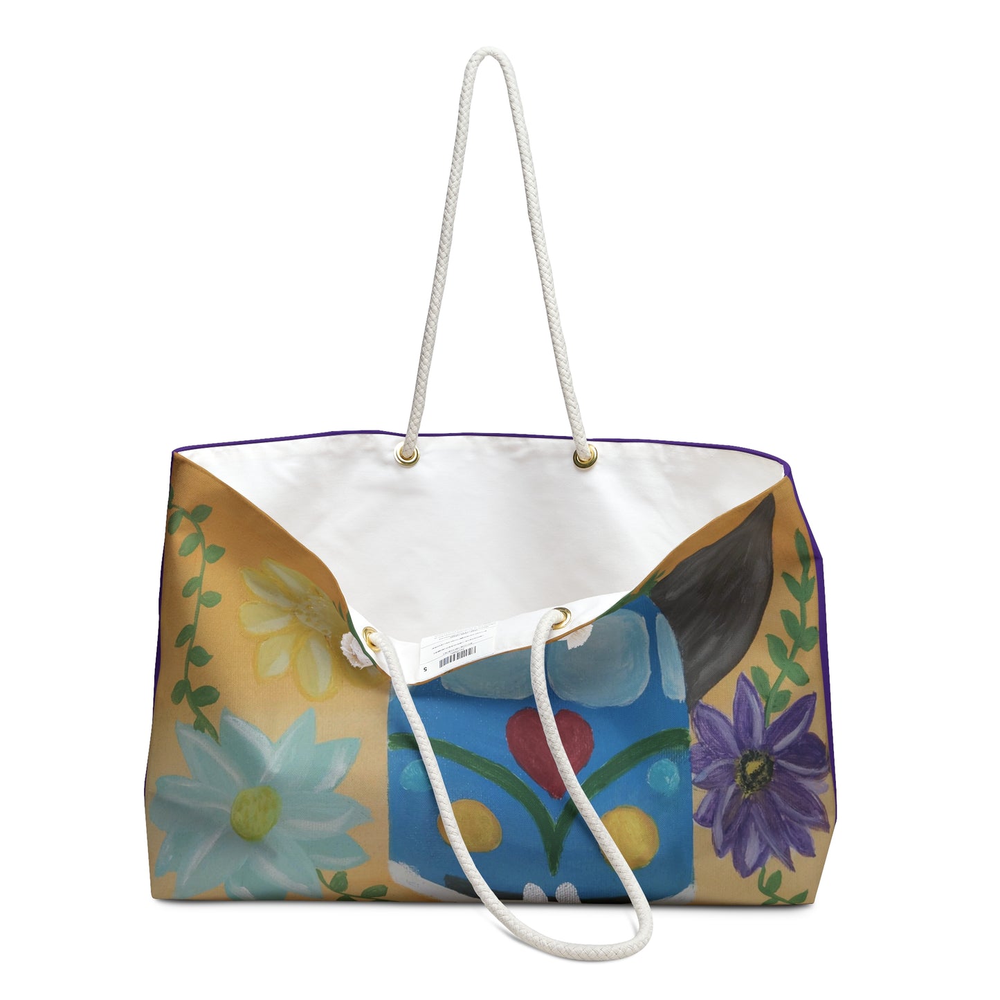 Beach Ride Weekender Bag (Brookson Collection) PURPLE