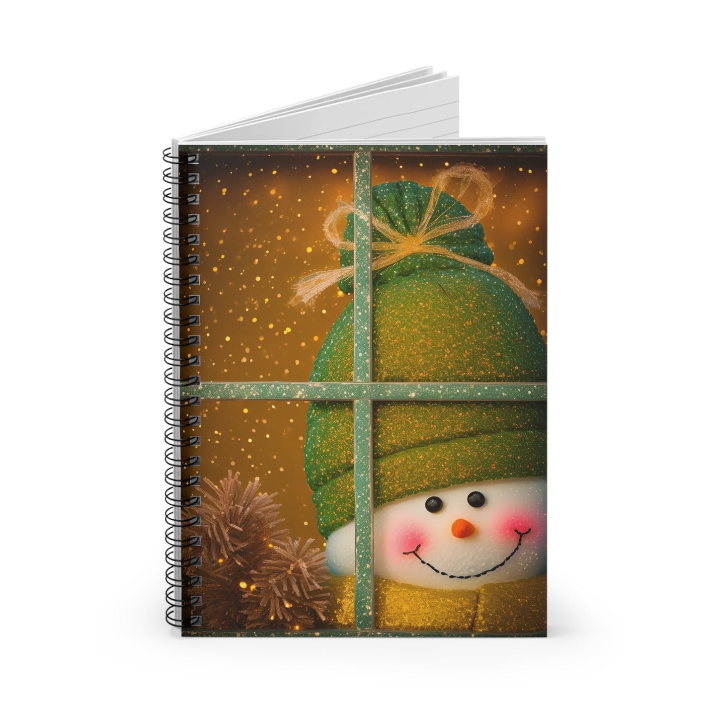 Peek A Boo Snowman Notebook (SP Photography Collection)