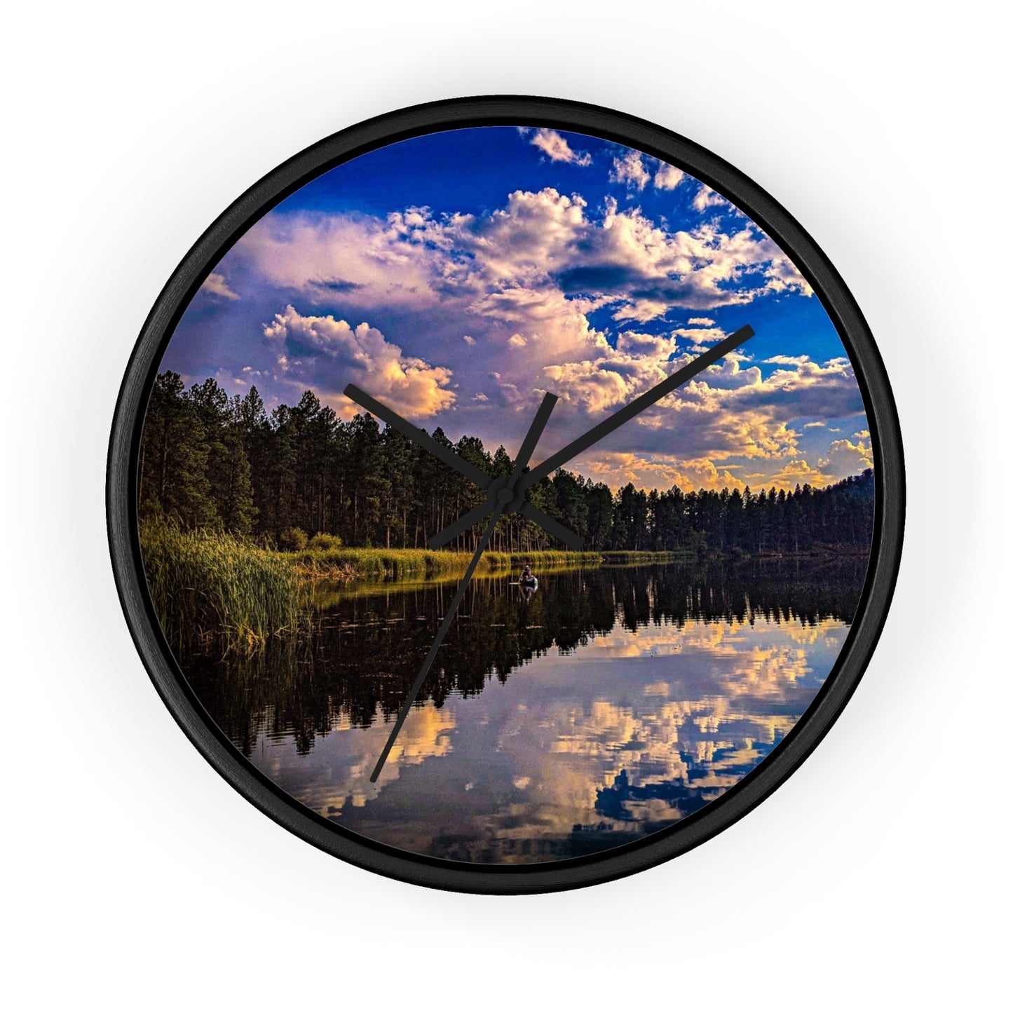 The Lake Wall Clock (SP Photography Collection)